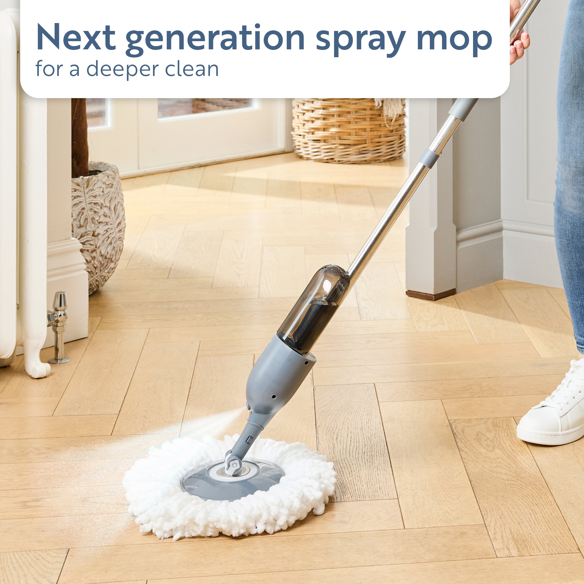 minky-spritz-n-go-spray-mop-mit-refill-spr-h-mopp-mit-2-mikrofaser-pads image 2