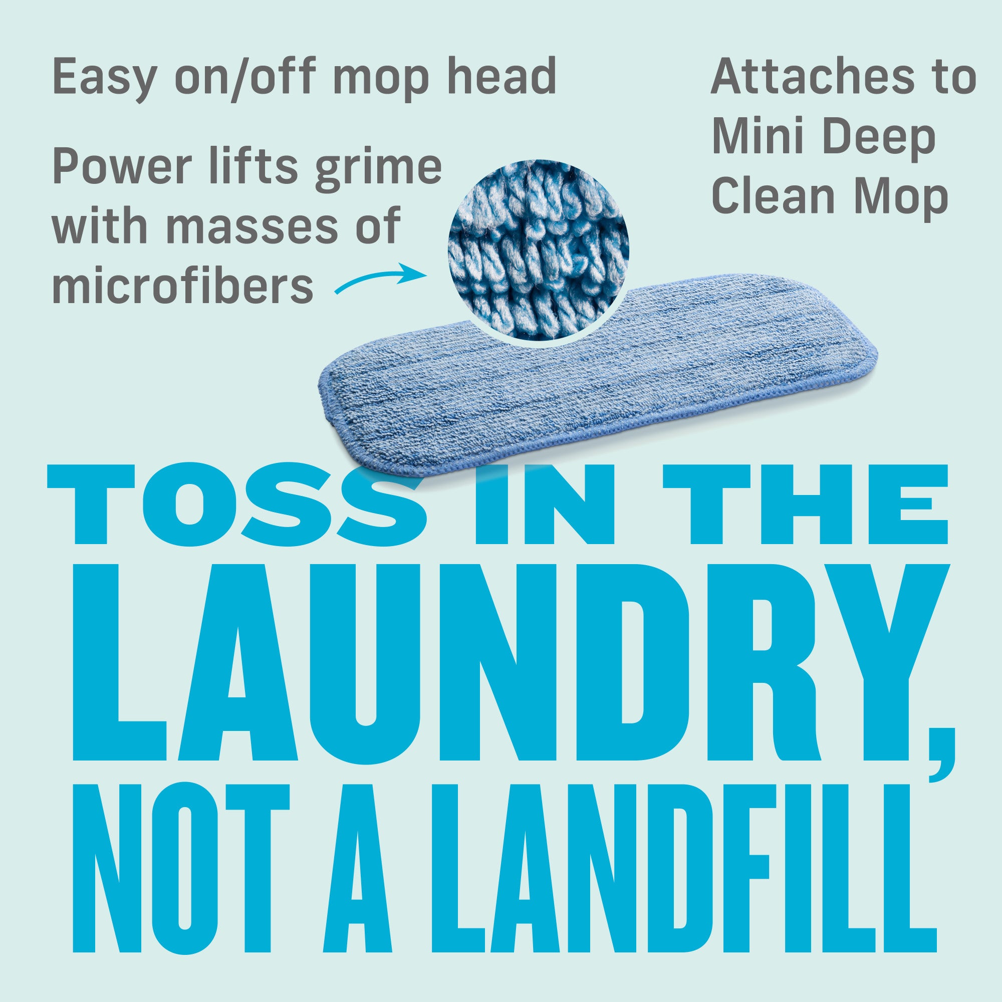 e-cloth-mini-deep-clean-mop-ersatzkopf-mikrofaser-moppbezug image 4