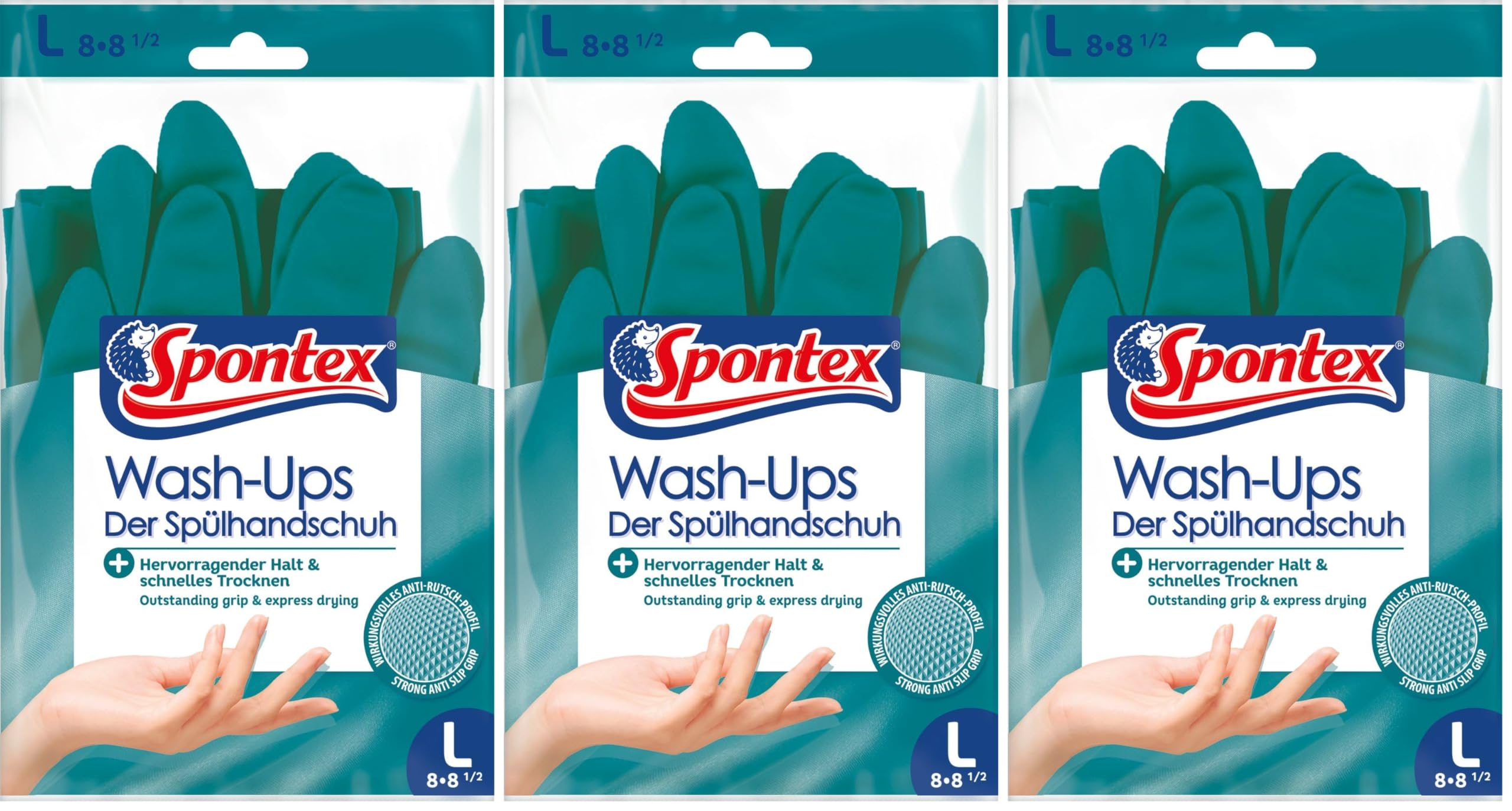 spontex-wash-ups-sp-lhandschuhe-mit-anti-rutsch-profil-gr-e-l-3er-pack image 1