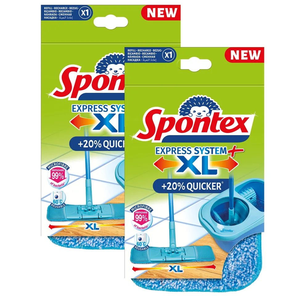 spontex-express-system-xl-mikrofaser-ersatzbez-ge-2er-pack-blau image 1