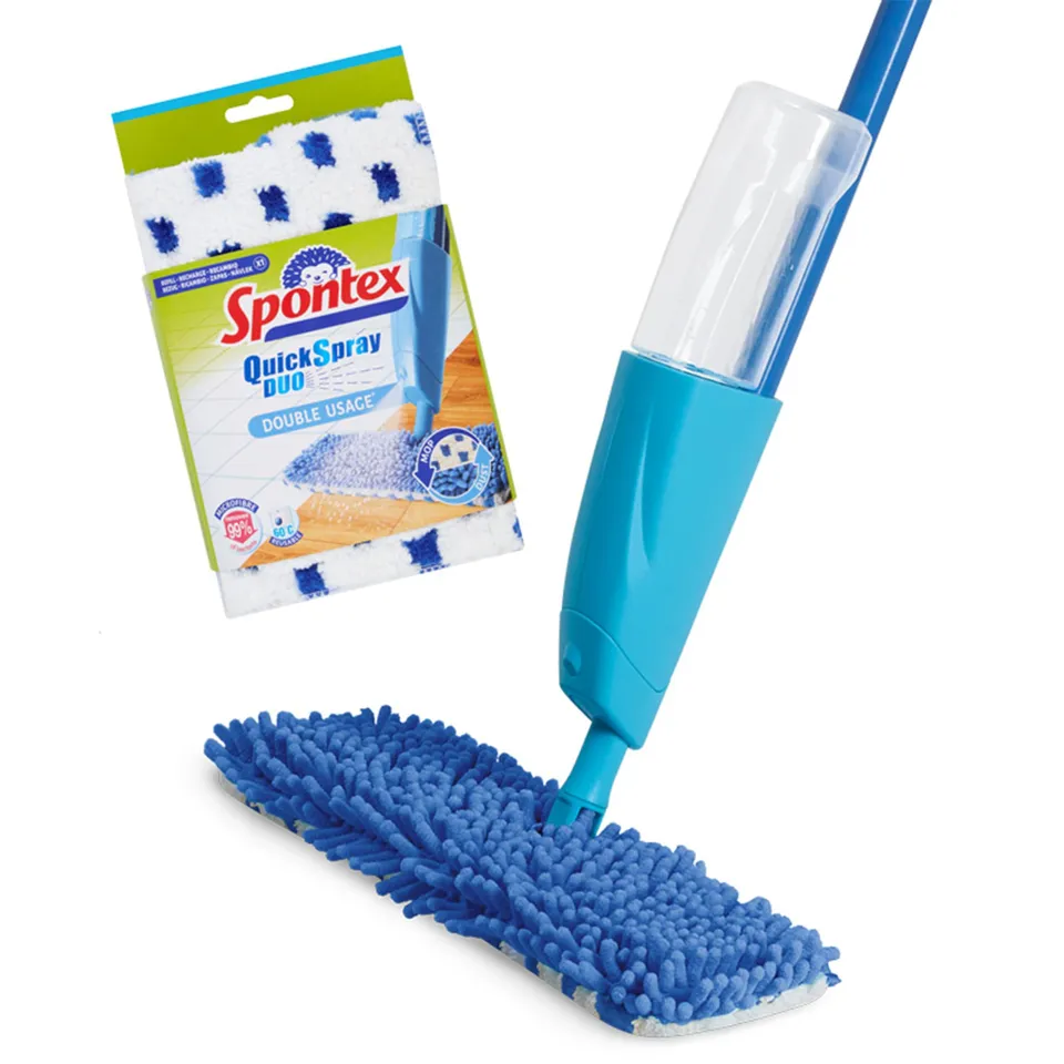 spontex-quick-spray-duo-spr-hwischer-mit-mikrofaserbez-gen-f-r-hartb-den image 1