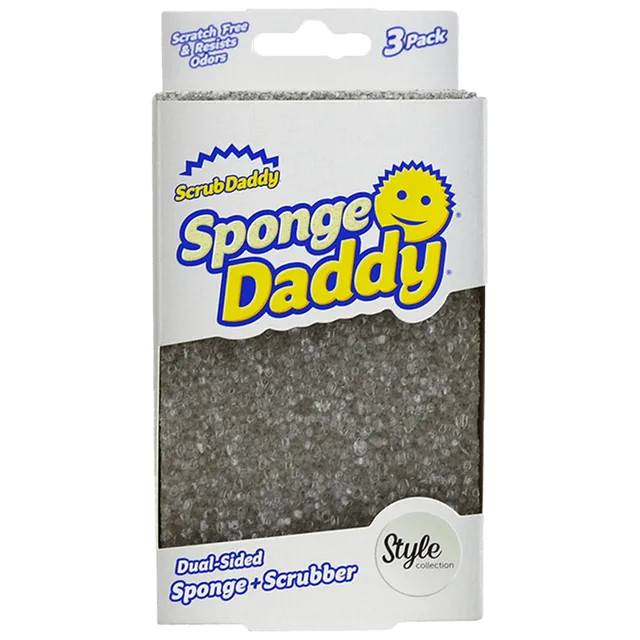 scrub-daddy-sponge-daddy-style-collection-rechteck-schwamm-grau image 1