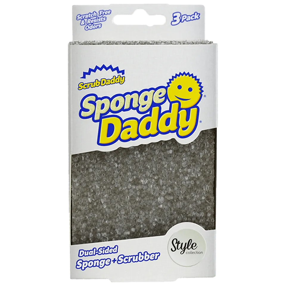 scrub-daddy-sponge-daddy-style-collection-rechteck-schwamm-grau image 1