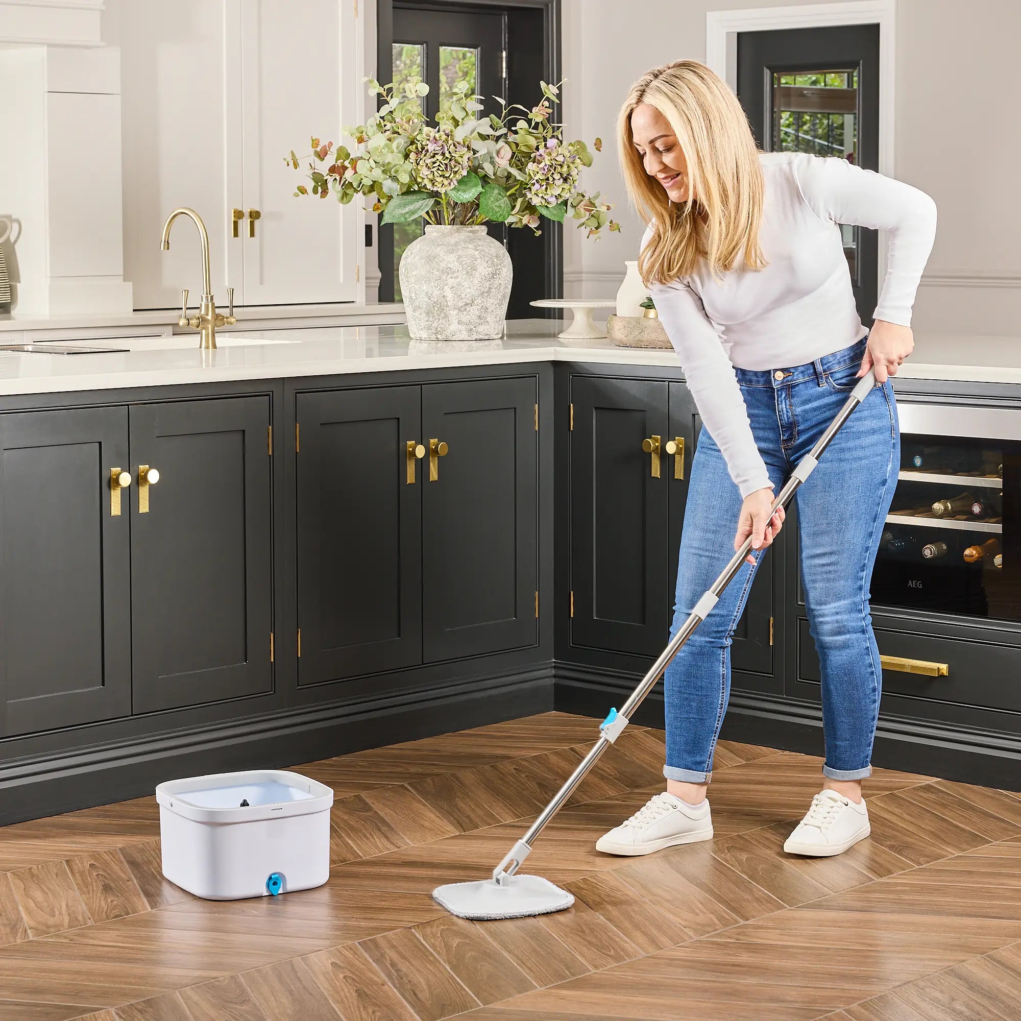 minky-everyday-spin-mop-bucket-ersatzbezug-100-microfaser-pad image 2