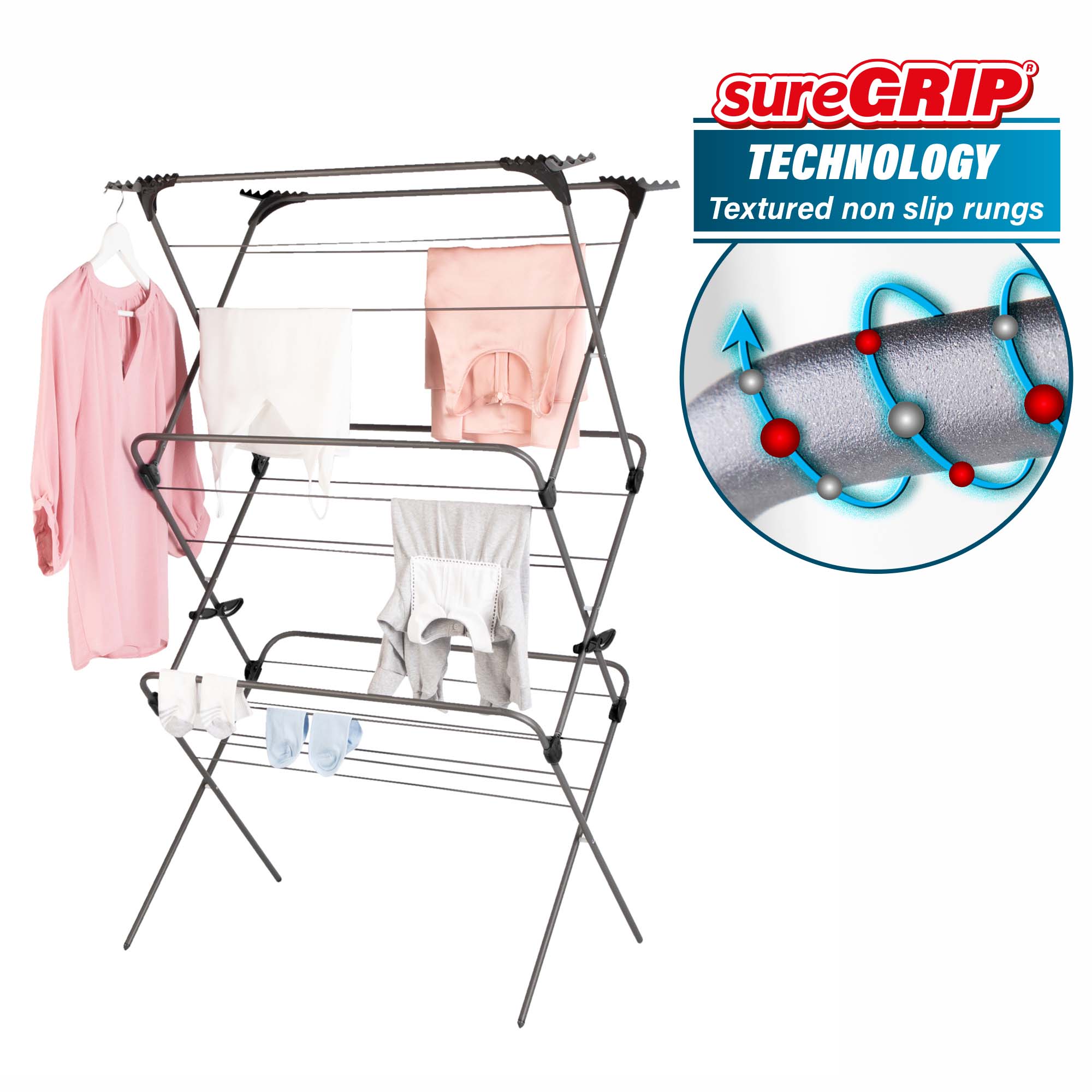 minky-3-ebenen-suregrip-standtrockner-extra-breit-21m image 1