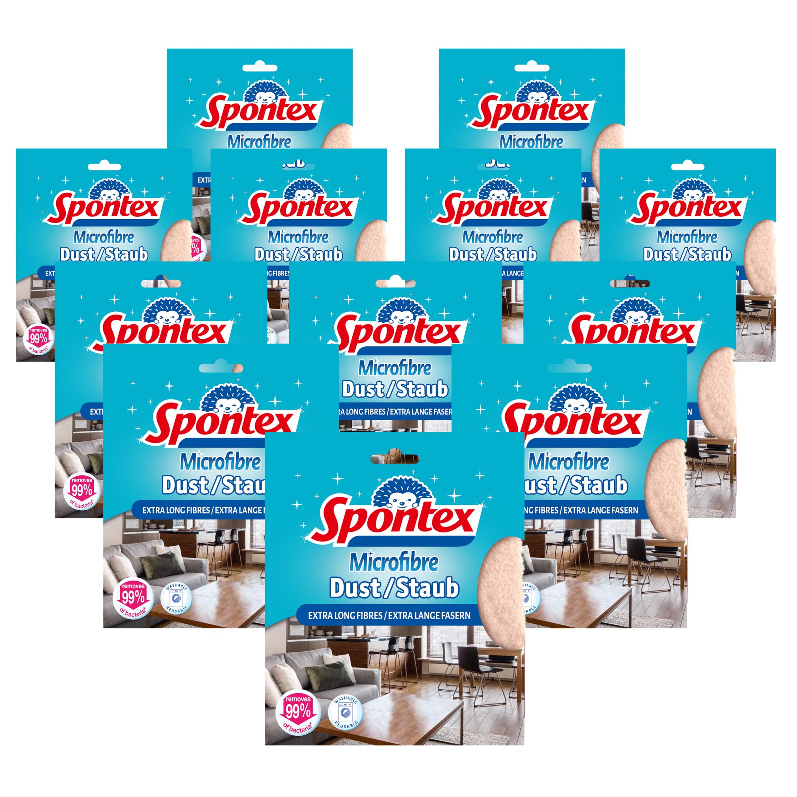 spontex-microfibre-staubtuch-mit-extra-langen-fasern-beige-12-st-ck image 2