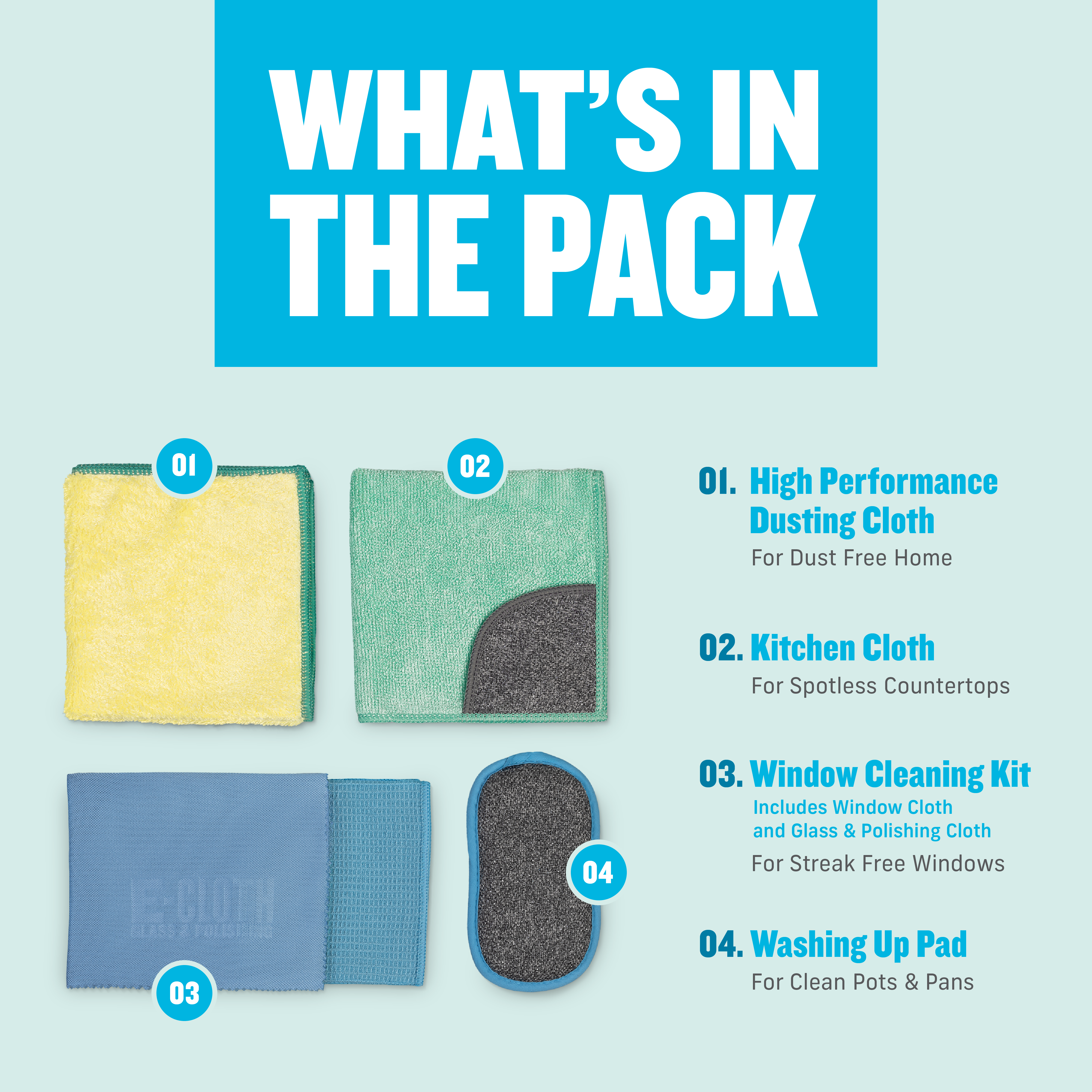 e-cloth-essential-starter-pack-start-set image 2