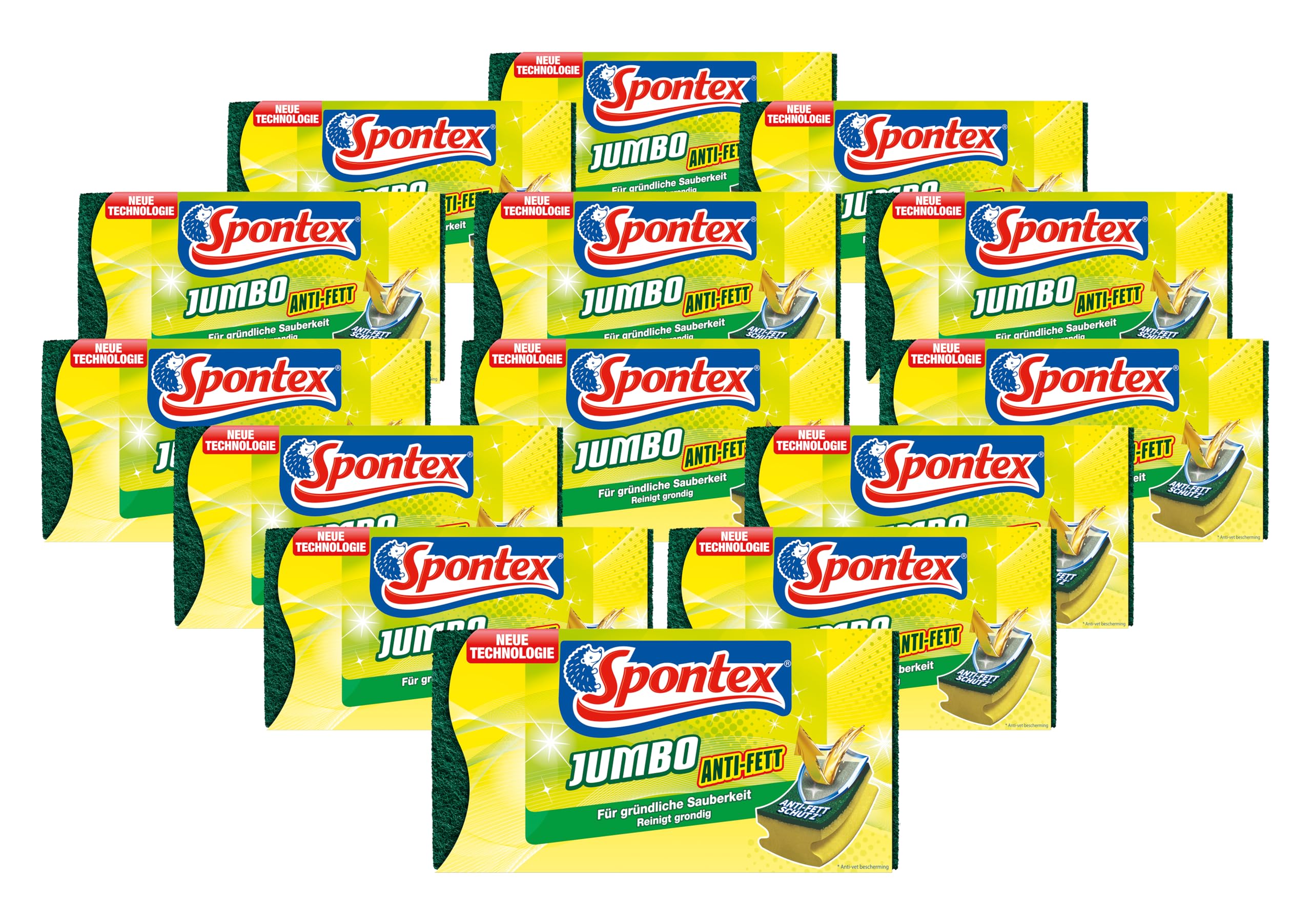 spontex-jumbo-anti-fett-topfreiniger-xl-15x8x4-5-cm-14er-pack image 2