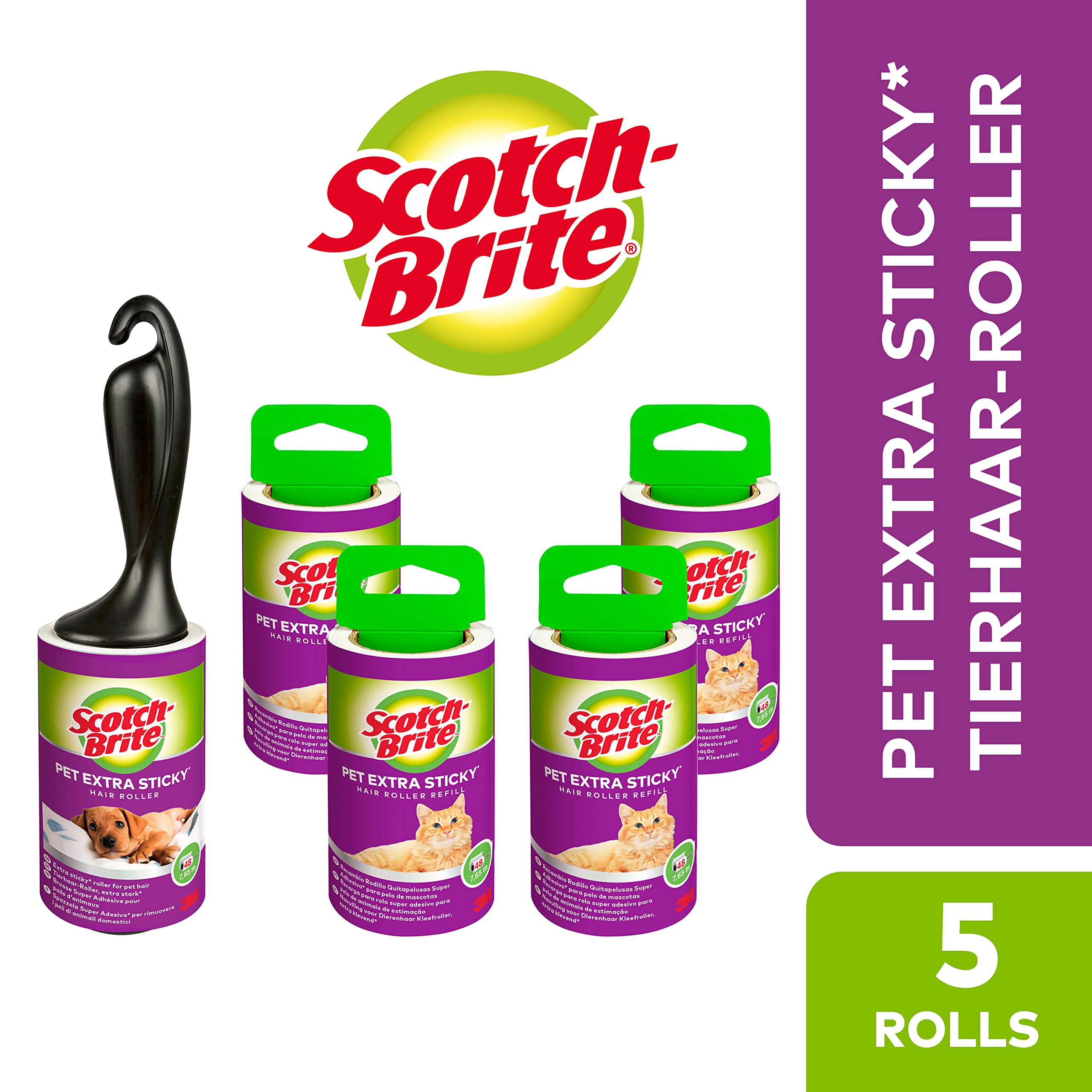scotch-brite-pet-extra-sticky-fusselrolle-5-rollen-240-blatt image 7