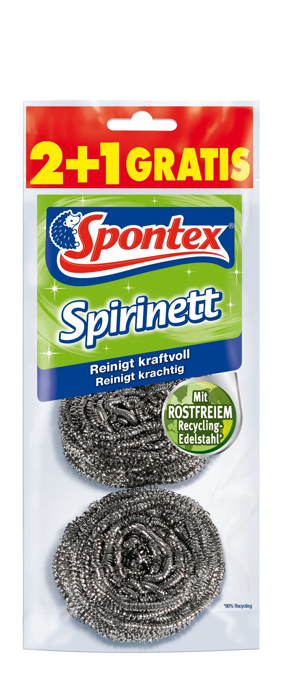 spontex-spirinett-edelstahlspiralen-aus-recycling-edelstahl-3-st-ck image 1