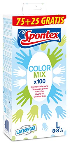spontex-color-mix-einmalhandschuhe-vinyl-bunt-latexfei-ungepudert image 5