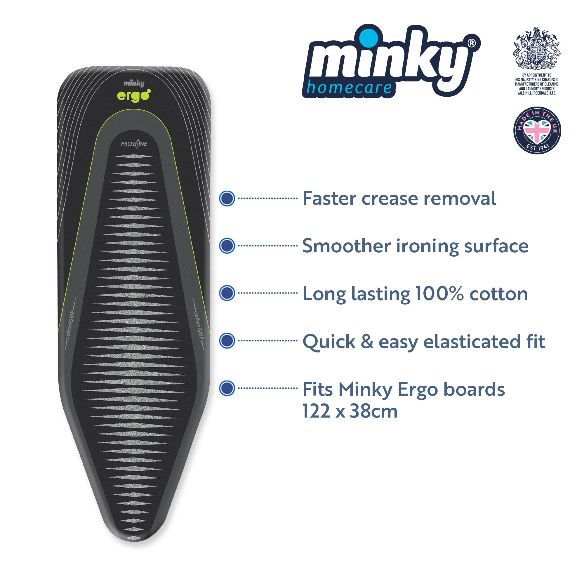 minky-ergo-ersatz-b-gelbrettbezug-122-x-38-cm-gr-n image 2