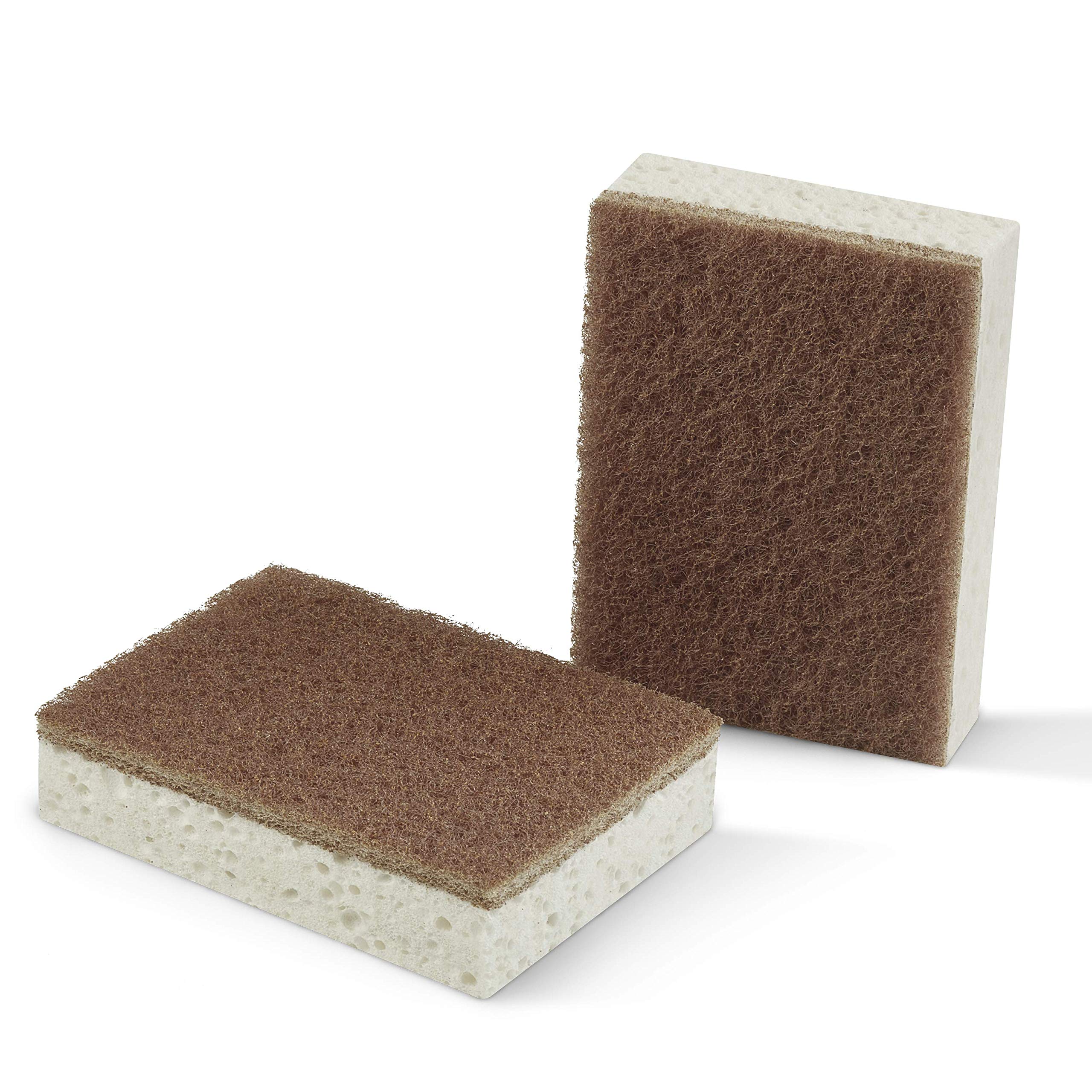 spontex-scheuerschwamm-mit-scheuervlies-aus-100-recyclingfasern-28-st-ck-14-x-2e image 3