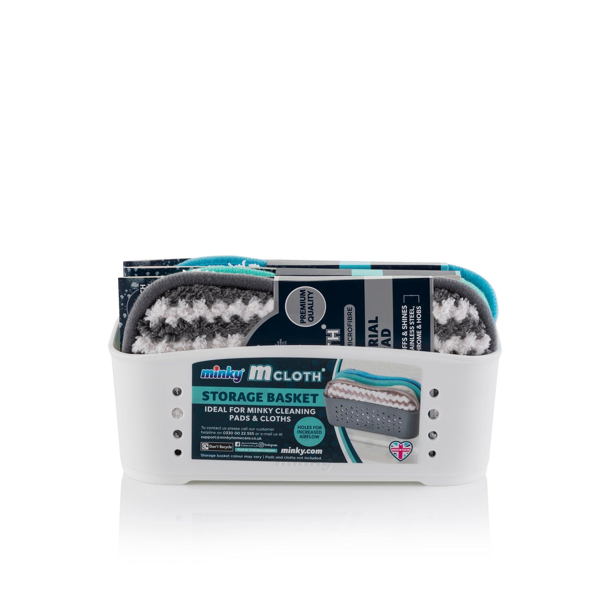 minky-mcloth-storage-basket-bundle-mit-3-pads image 6