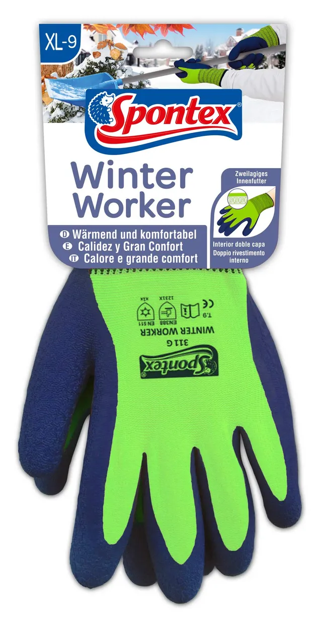 spontex-winter-worker-arbeitshandschuhe-xl-gef-ttert-mit-latex image 1