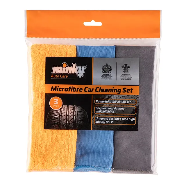 minky-mikrofaser-auto-reinigungsset-3-teilig-reinigen-polieren-und-entstauben image 1