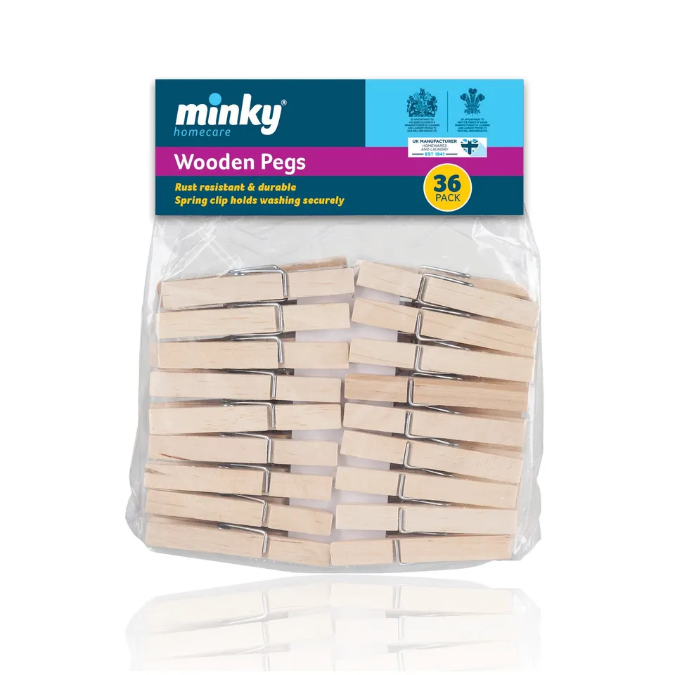 minky-w-scheklammern-holz-36er-pack-mit-federclip image 1