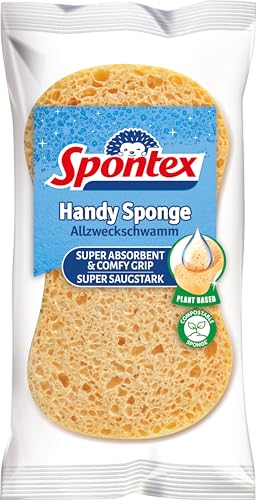 spontex-handy-sponge-allzweckschwamm-15-x-8-cm-kompostierbarer-zellulose-schwamm image 7