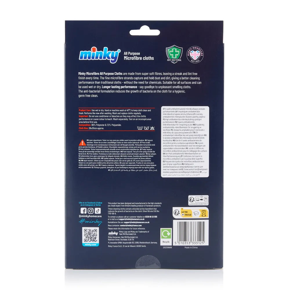 minky-all-purpose-microfibre-cloths-6-pack-universal-mikrofasert-cher image 4