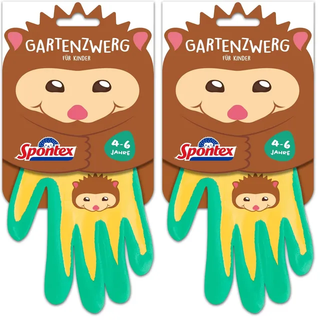 spontex-gartenzwerg-gartenhandschuhe-f-r-kinder-4-6-jahre-nitrilbeschichtet-1-pa image 1