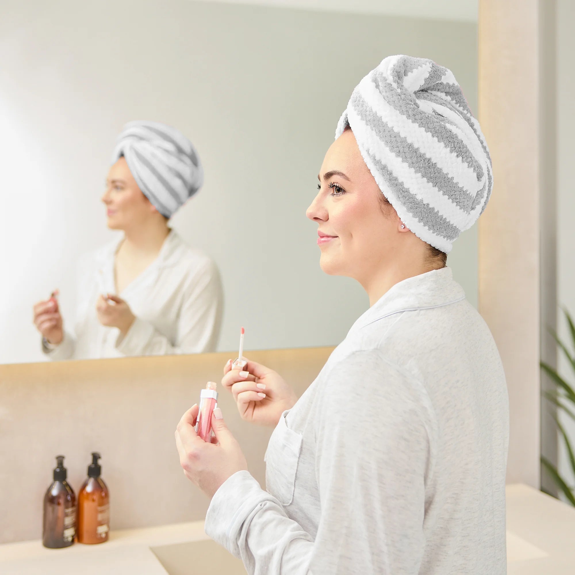 minky-super-soak-up-haarturban-2er-set-mikrofaser image 5