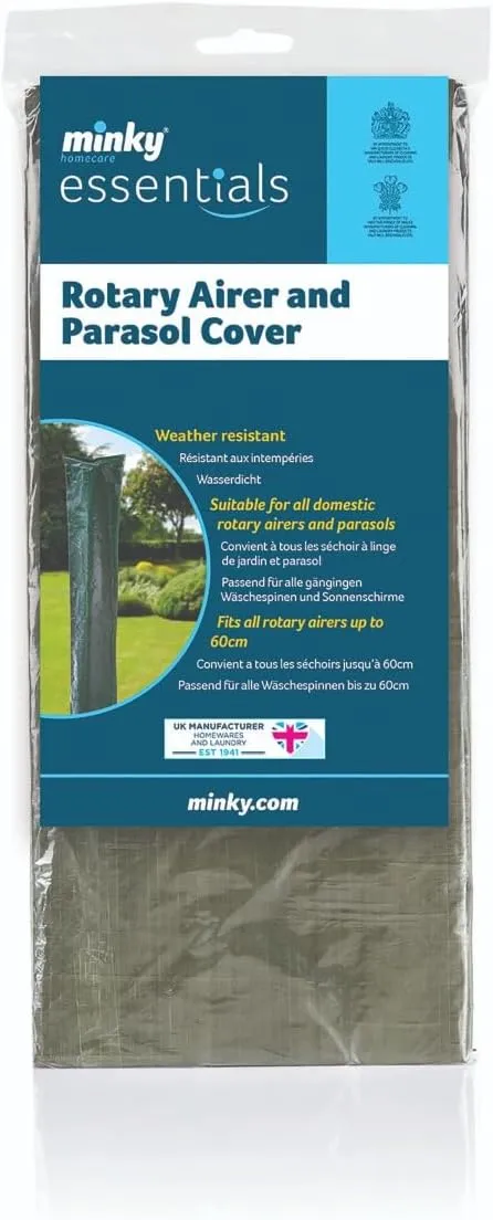 minky-rotary-airer-and-parasol-cover-148-x-30-cm-wetterschutzh-lle image 1