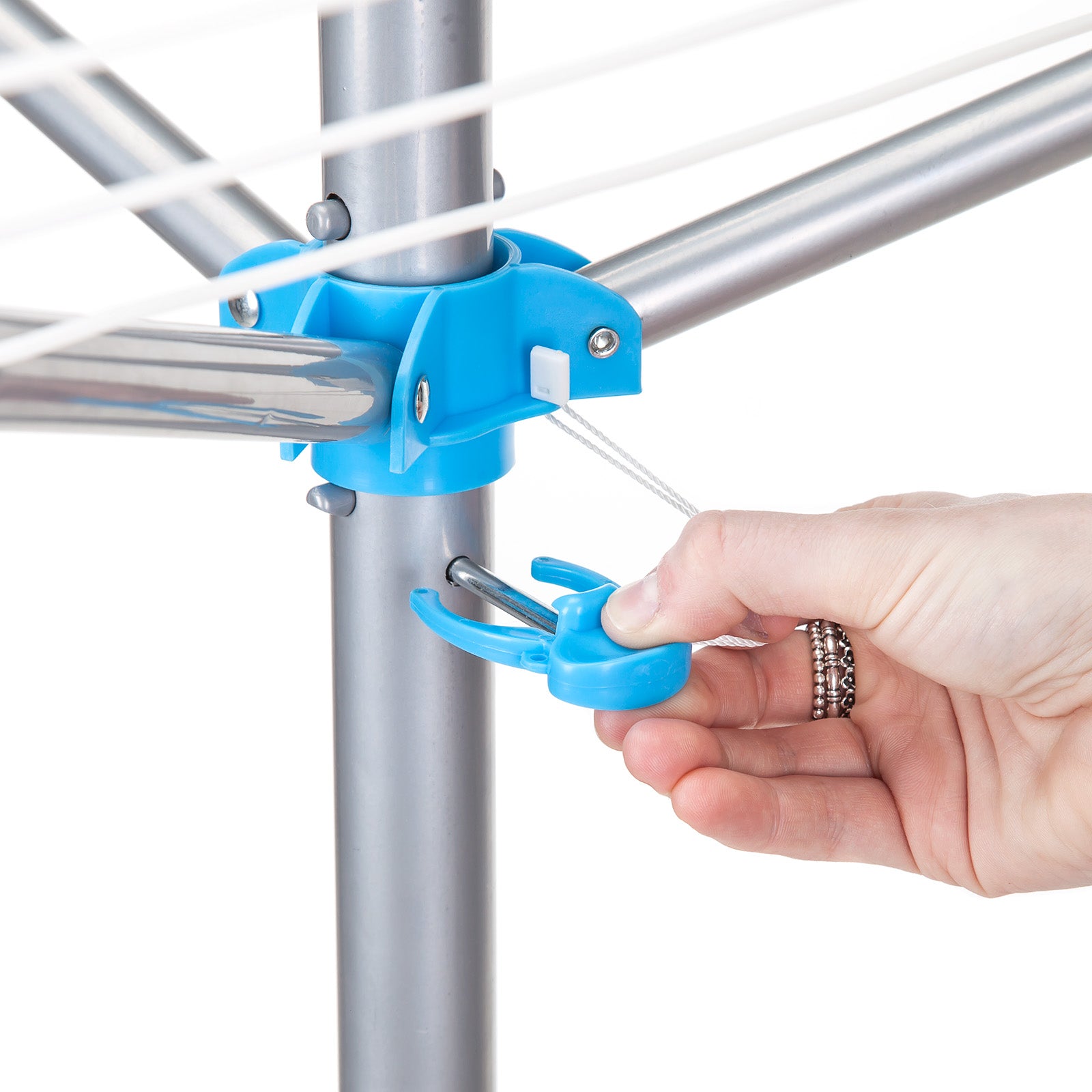 minky-portable-rotary-washing-line-stand-w-schespinne-15-m image 3