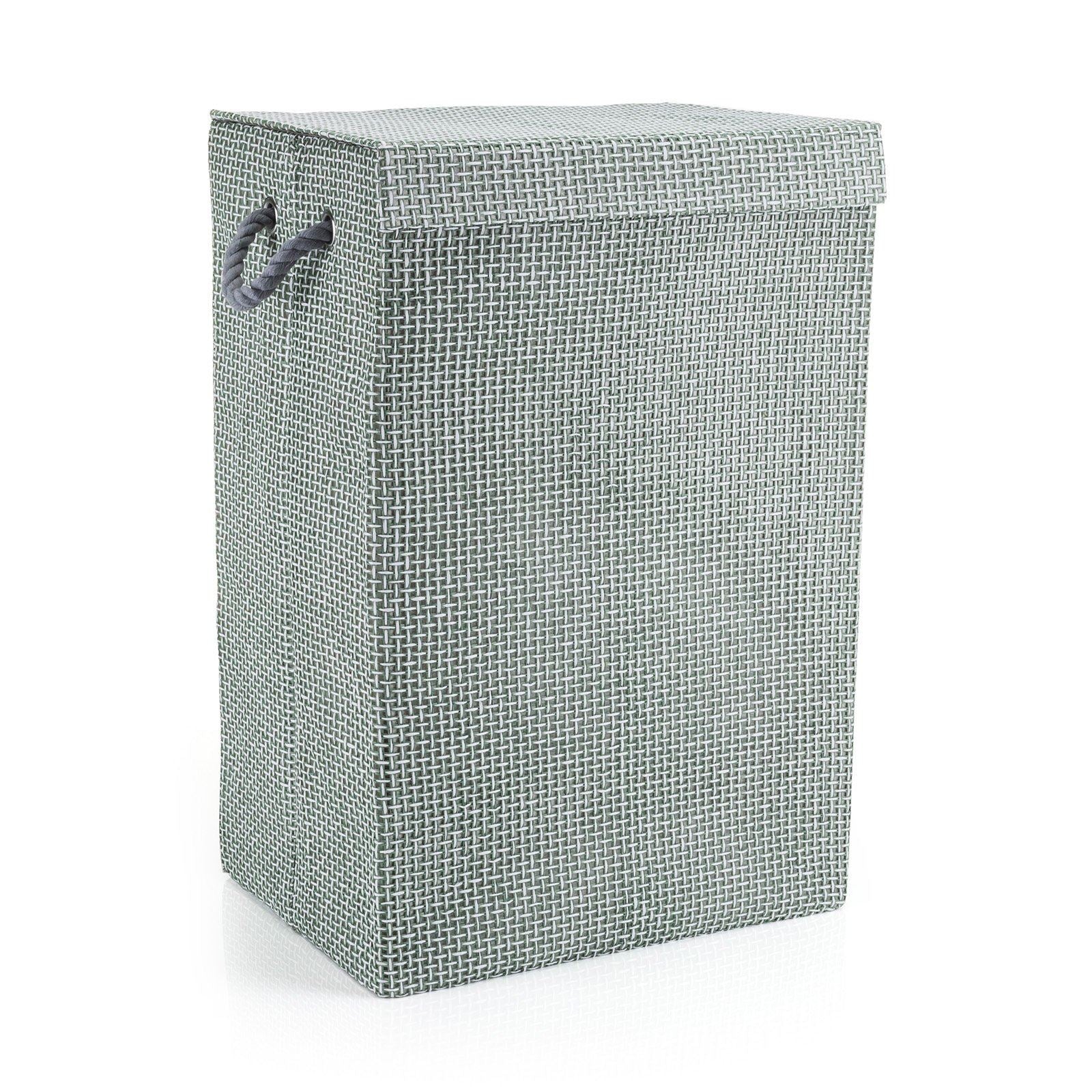 minky-w-schekorb-72-l-grey-check-40x30x60-cm-faltbar-mit-deckel image 1