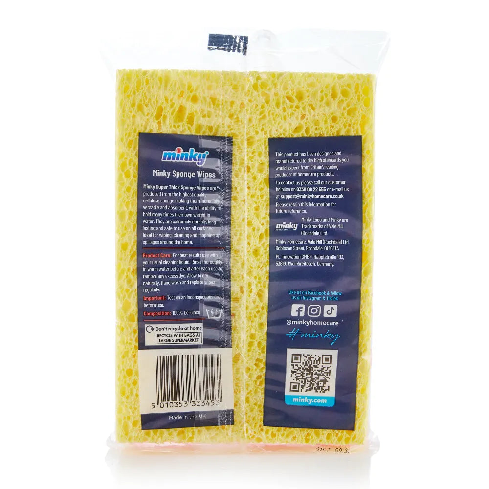 minky-super-thick-sponge-wipes-zellulose-schwammt-cher-2er-pack image 4
