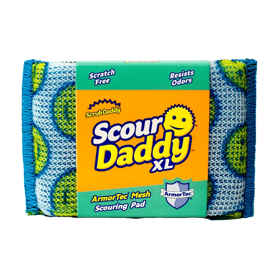 scrub-daddy-scour-daddy-xl-scheuerschwamm-flextexture-kern-mit-gewebe-xl-format image 1