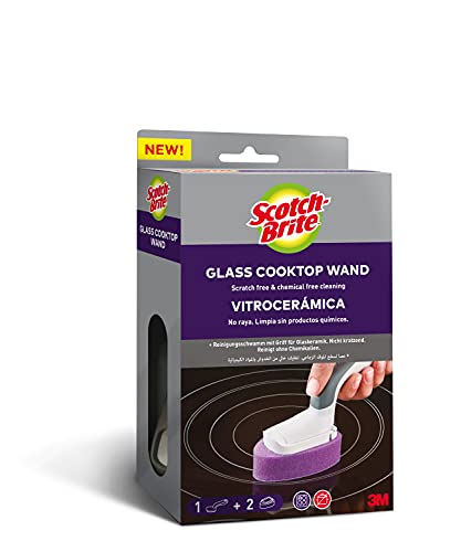 scotch-brite-glaskeramik-reinigungsschwamm-mit-griff-2-ersatzpads image 7