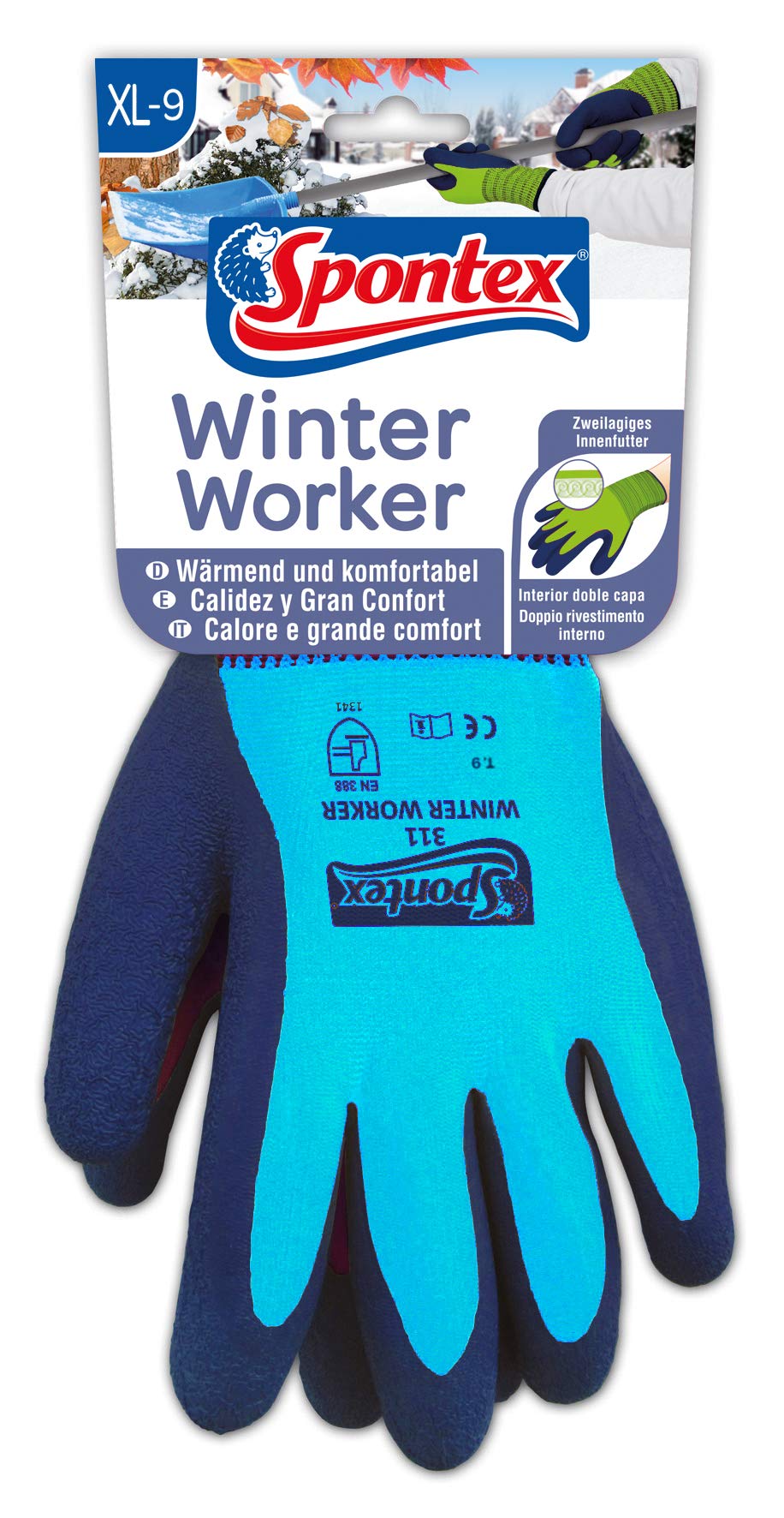 spontex-winter-worker-arbeitshandschuhe-xl-gef-ttert-mit-latex image 2