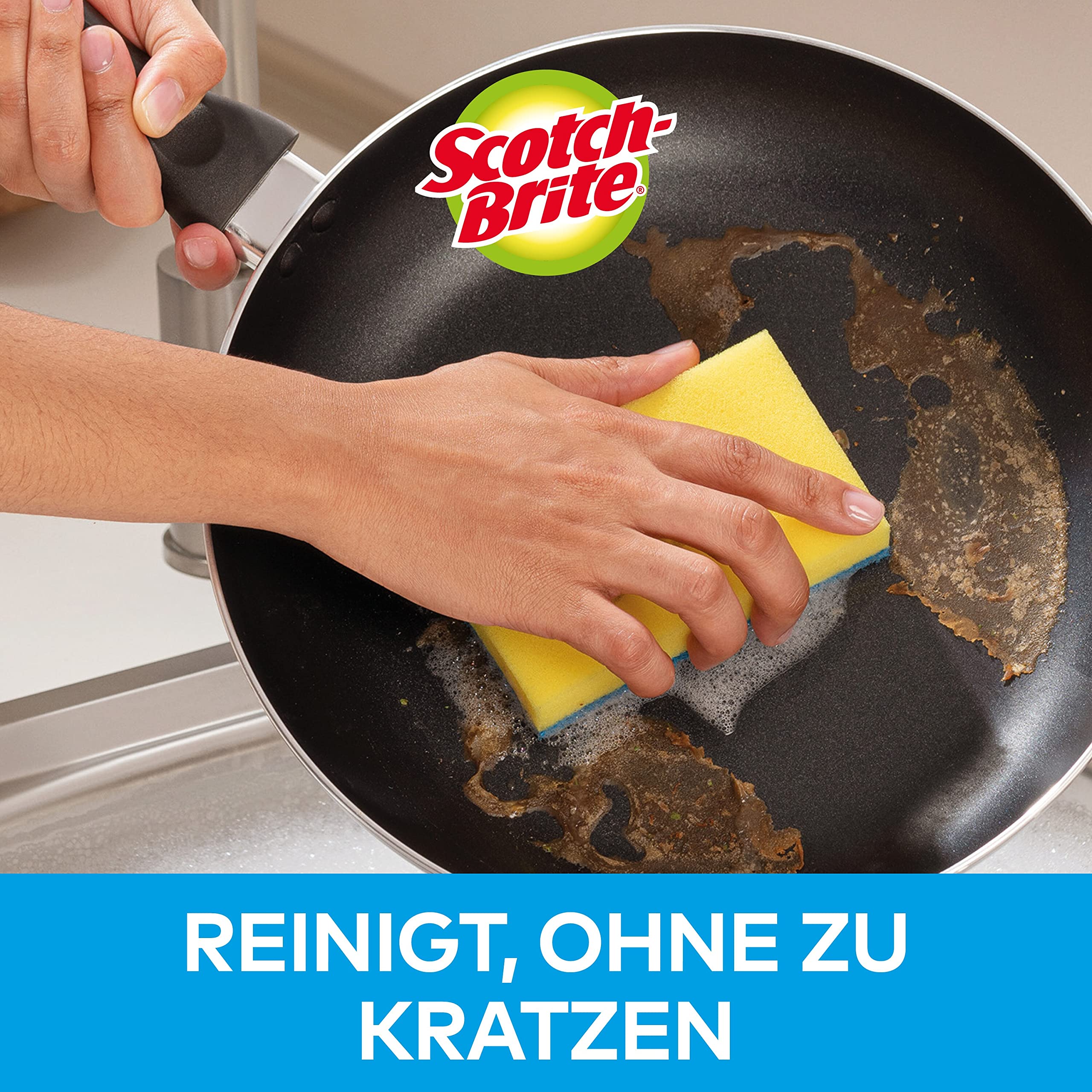 scotch-brite-delicate-reinigungsschwamm-12er-pack-kratzfrei-f-r-antihaft-und-gla image 2