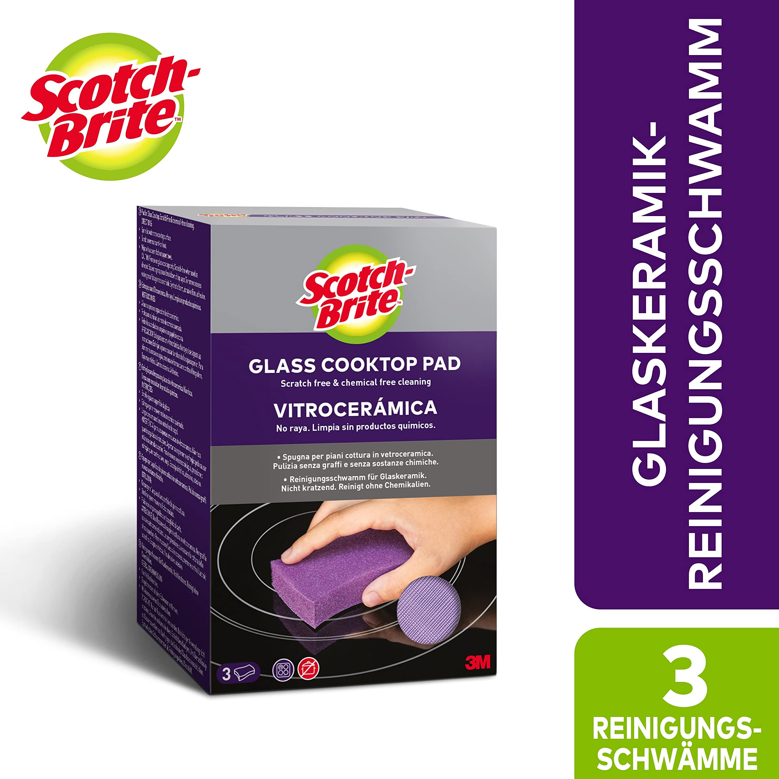 scotch-brite-glaskeramik-reinigungsschwamm-violett-3-st-ck image 2