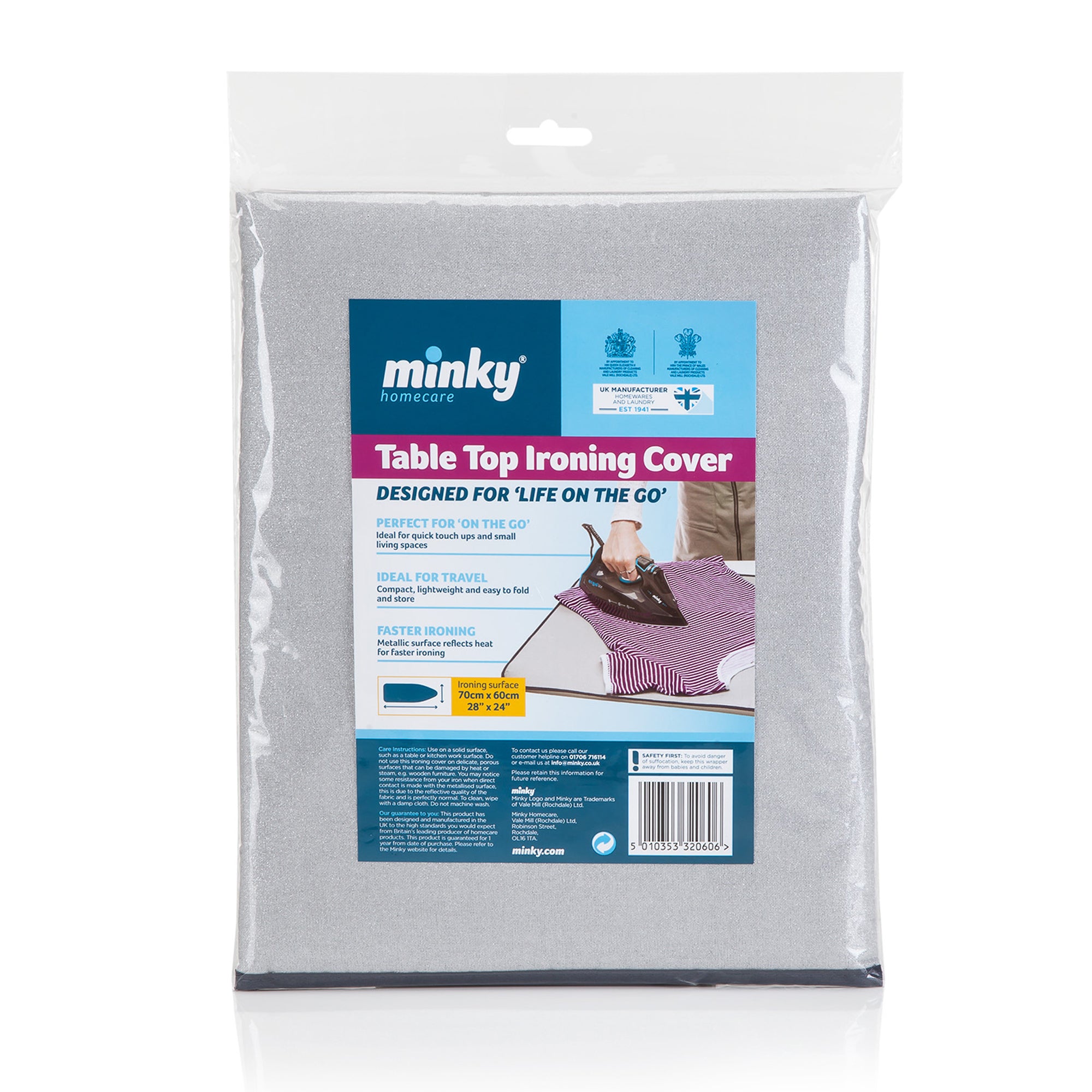 minky-tisch-b-gelunterlage-70-x-60-cm-metallic image 2
