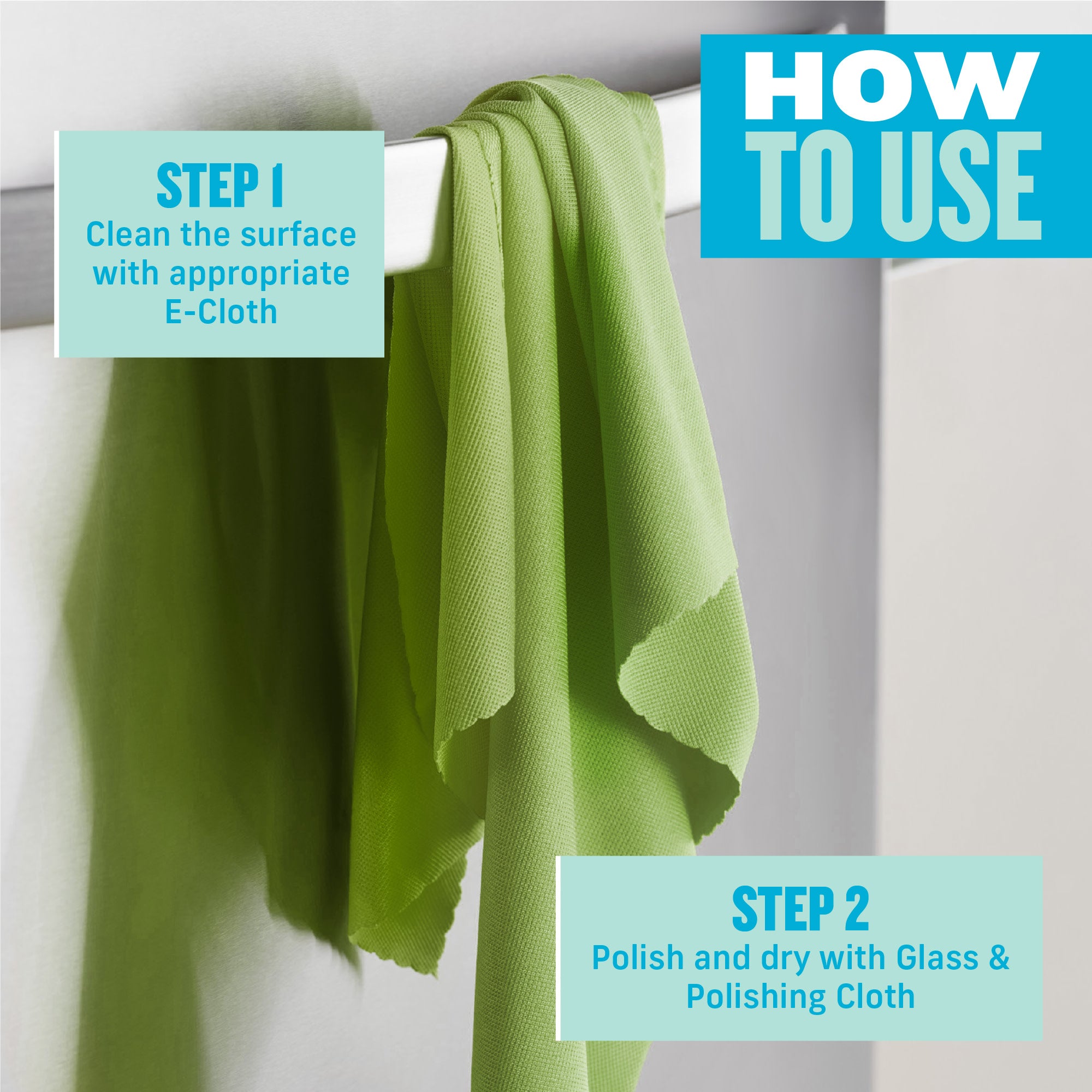 e-cloth-glass-polishing-cloth-multipack-glas-und-poliert-cher image 2