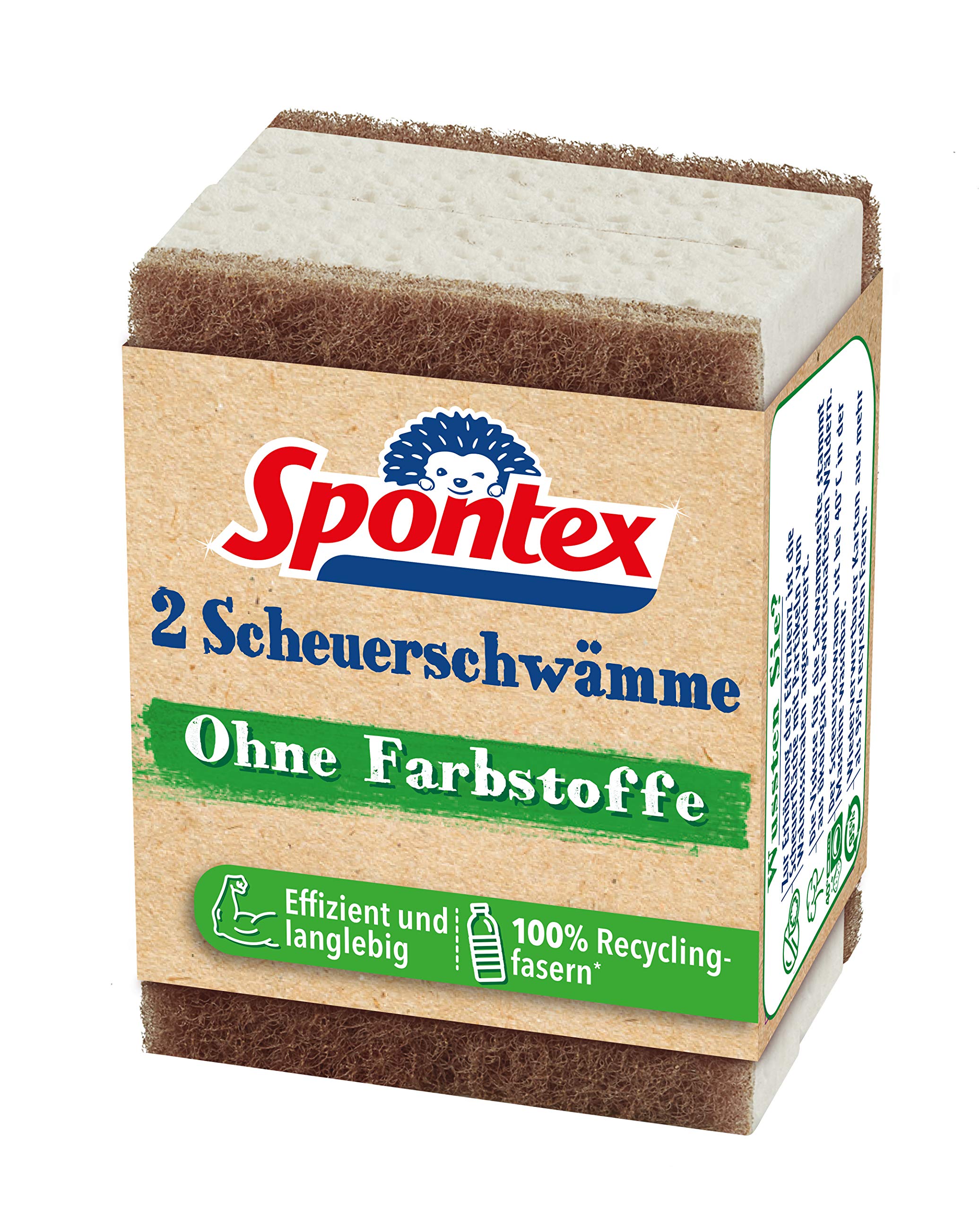 spontex-scheuerschwamm-mit-scheuervlies-aus-100-recyclingfasern-28-st-ck-14-x-2e image 2