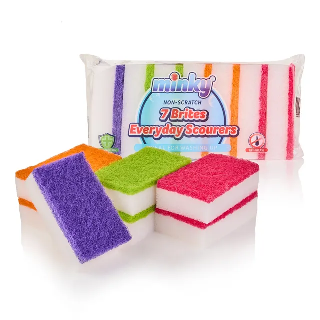 minky-brites-everyday-scheuerschw-mme-7er-pack-4-farben-kratzfrei image 1