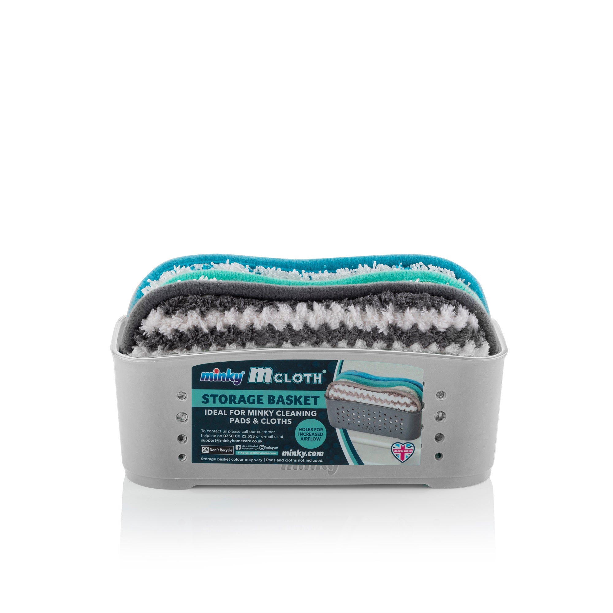minky-mcloth-storage-basket-bundle-mit-3-pads image 4