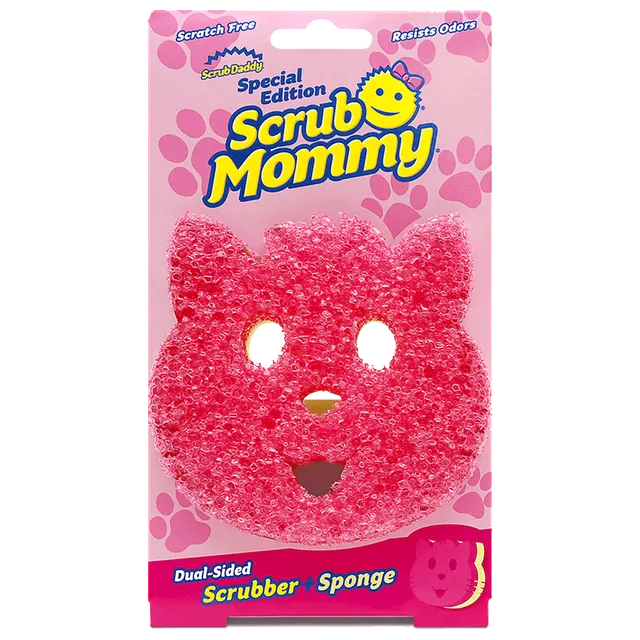 scrub-daddy-scrub-mommy-cat-reinigungsschwamm-flextexture-resofoam-katzenform image 1