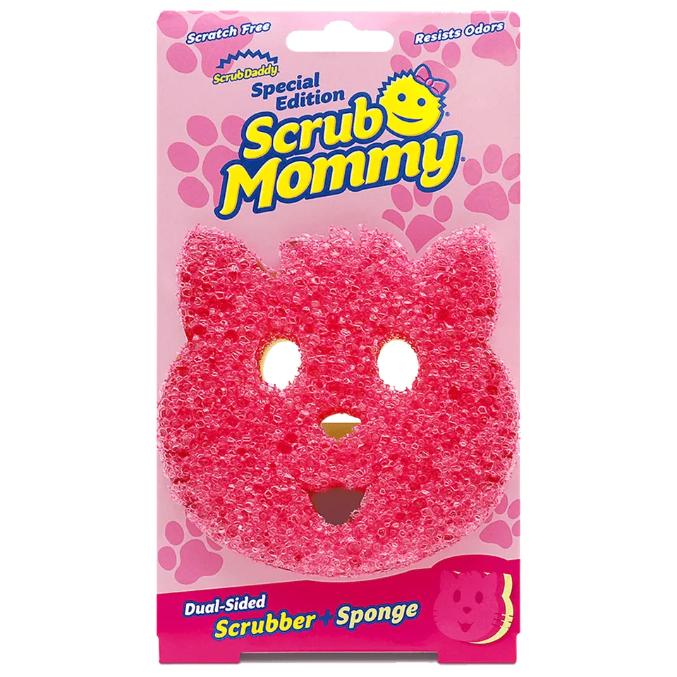 scrub-daddy-scrub-mommy-cat-reinigungsschwamm-flextexture-resofoam-katzenform image 1