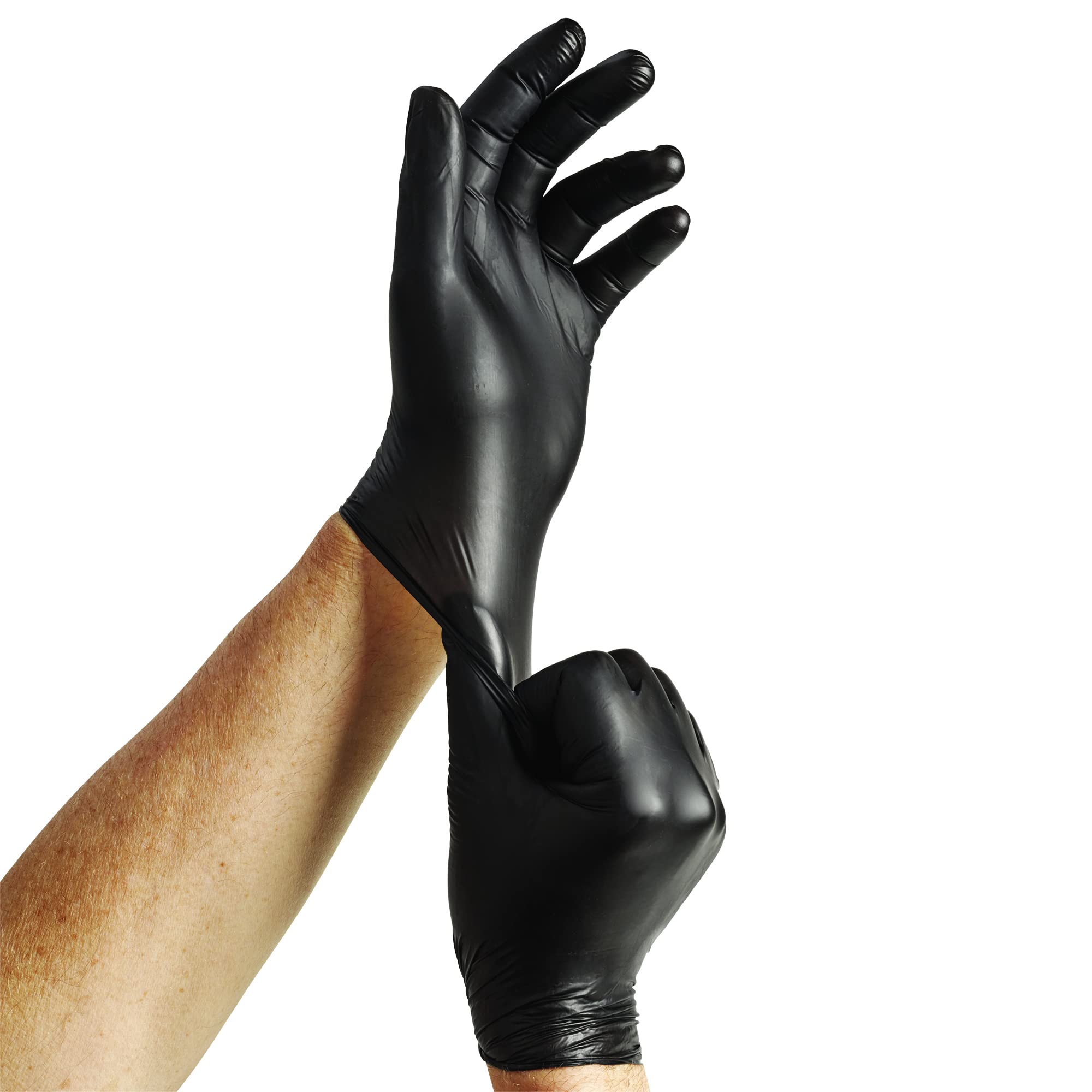 spontex-extra-black-einmalhandschuhe-vinyl-m-schwarz-100-st-ck image 3