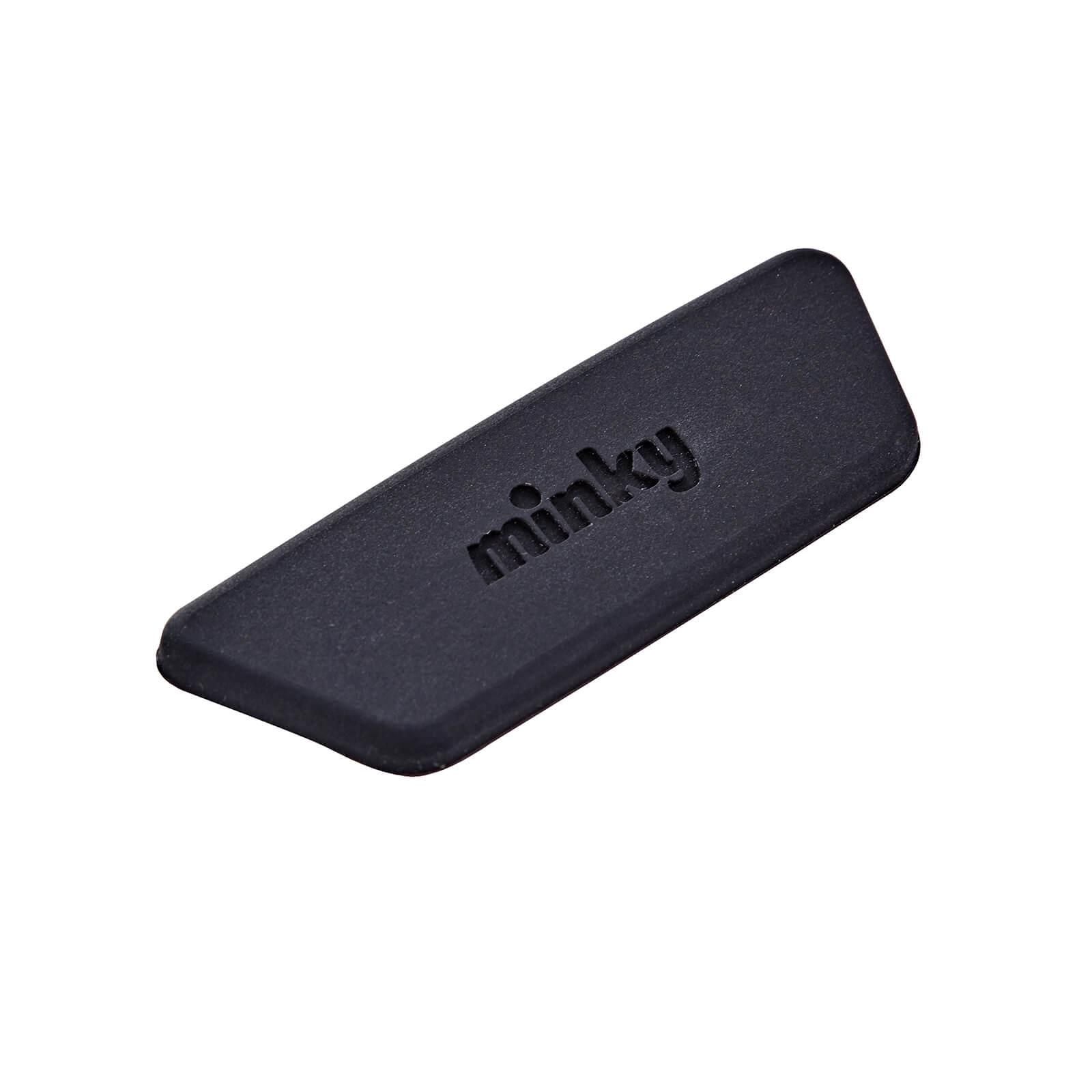 minky-b-gelbrett-t-lle-grommet-schwarz-mit-logo-ersatzteil image 1
