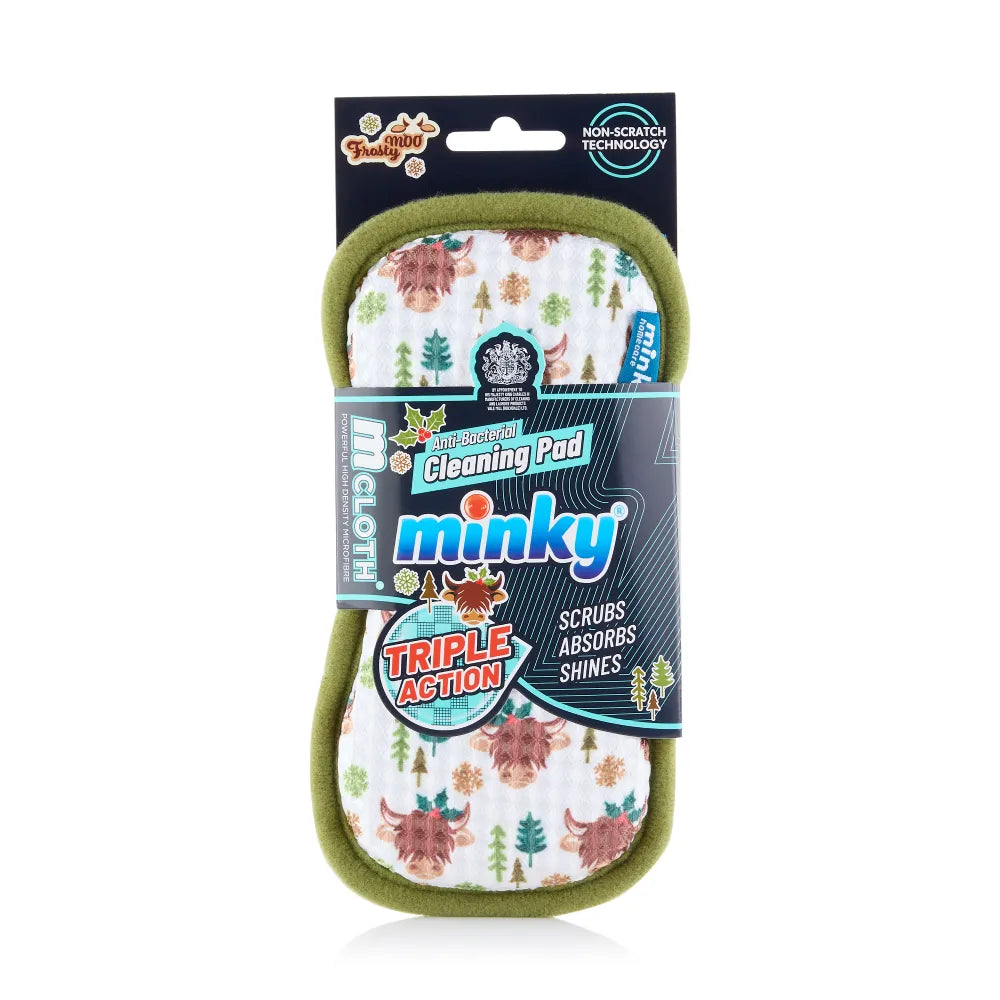 minky-mcloth-frosty-moo-anti-bacterial-reinigungspad-limited-edition image 1