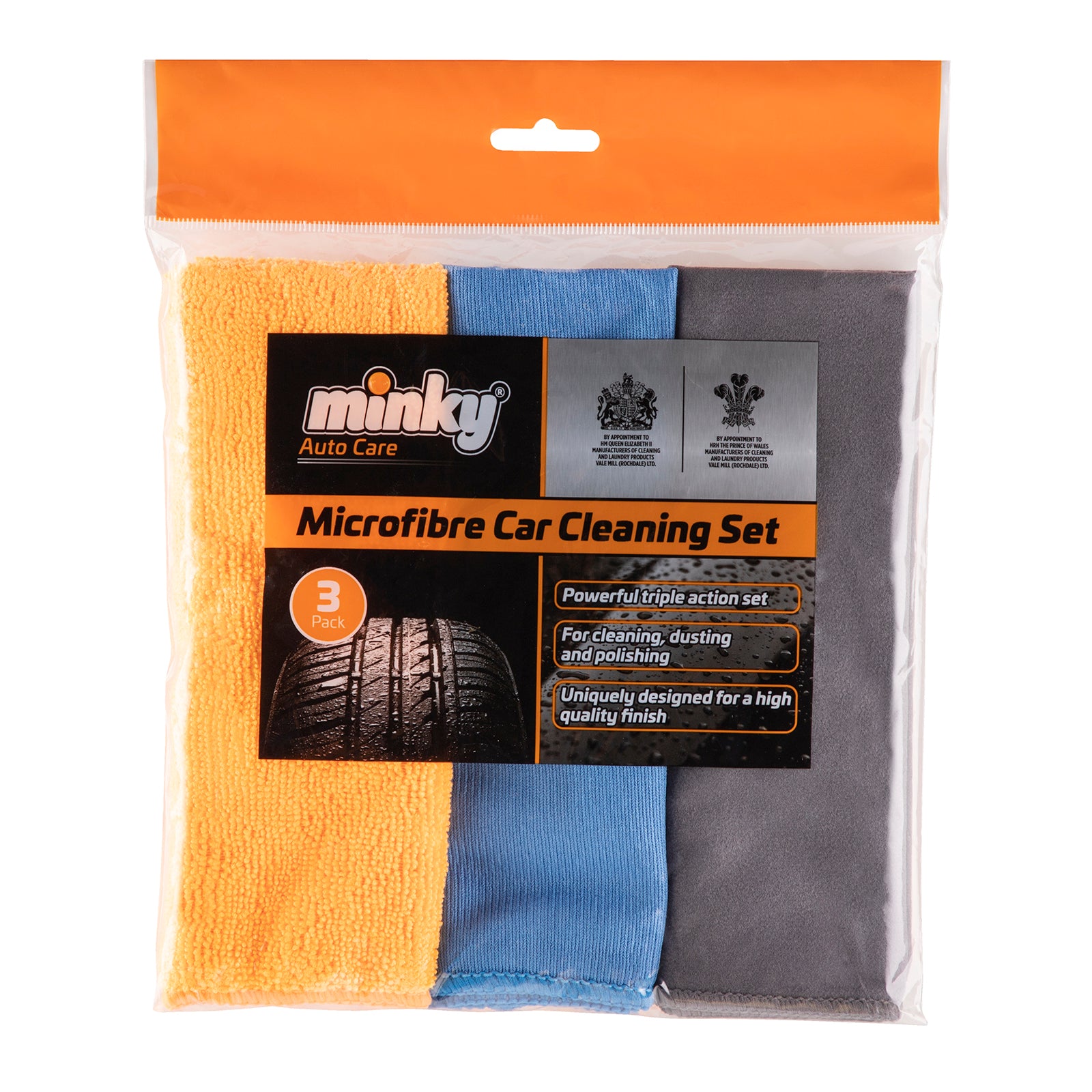 minky-mikrofaser-auto-reinigungsset-3-teilig-reinigen-polieren-und-entstauben image 1