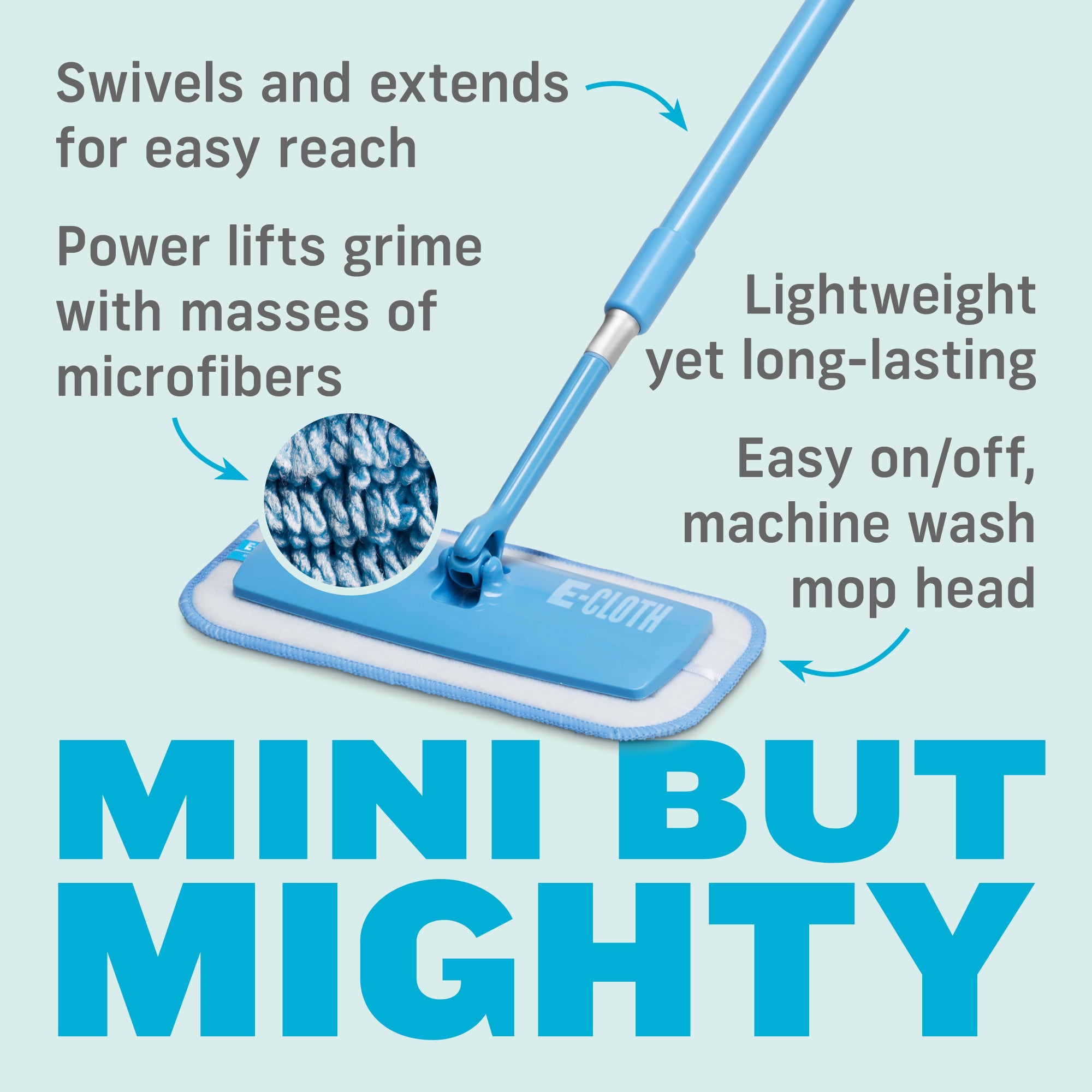 e-cloth-mini-deep-clean-mop-mikrofaser-bodenmopp image 5