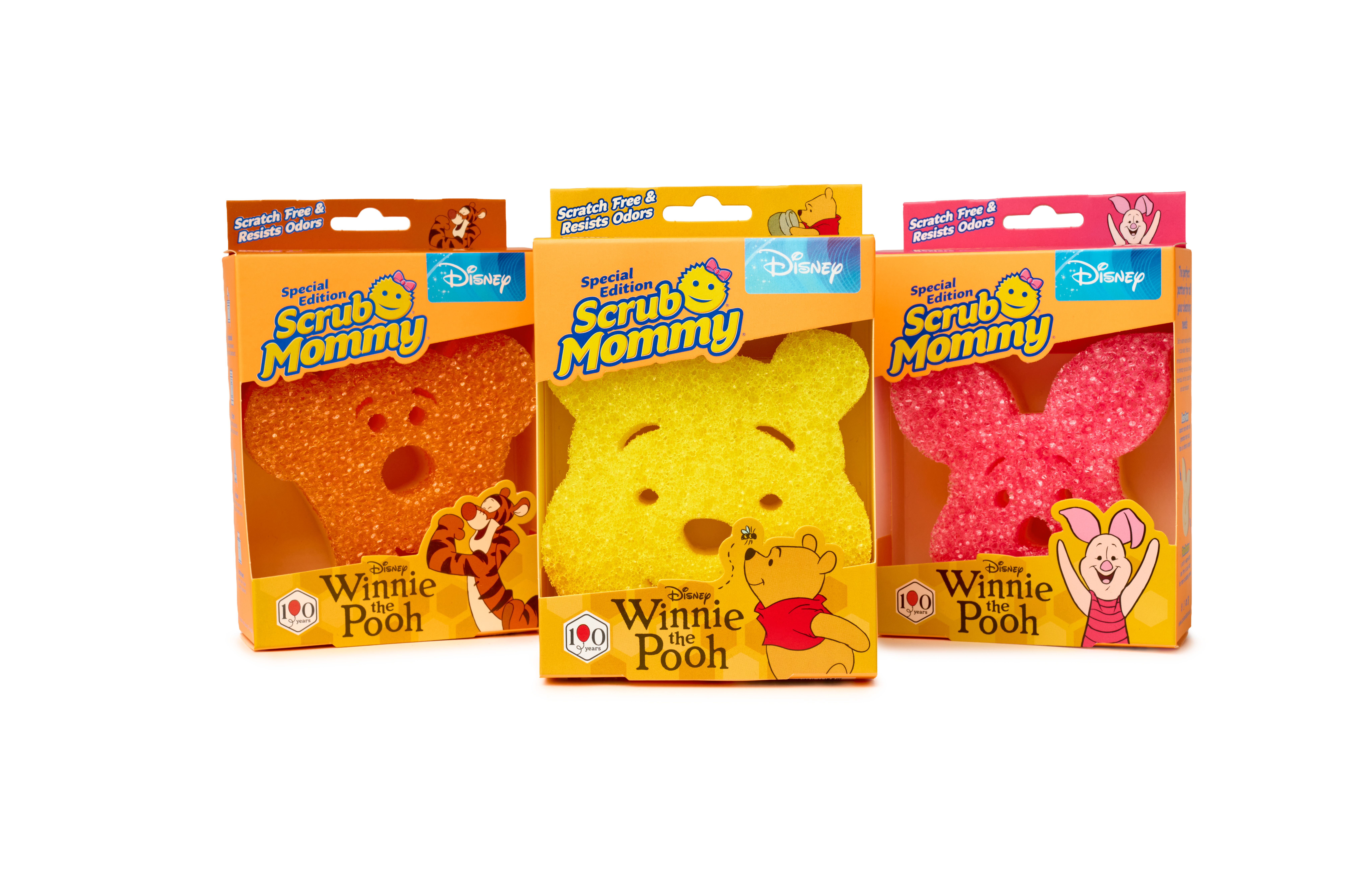 scrub-daddy-scrub-mommy-disney-winnie-the-pooh-edition-schwamm image 1
