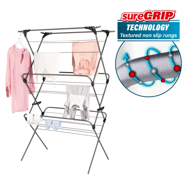 minky-3-ebenen-suregrip-standtrockner-extra-breit-21m image 1