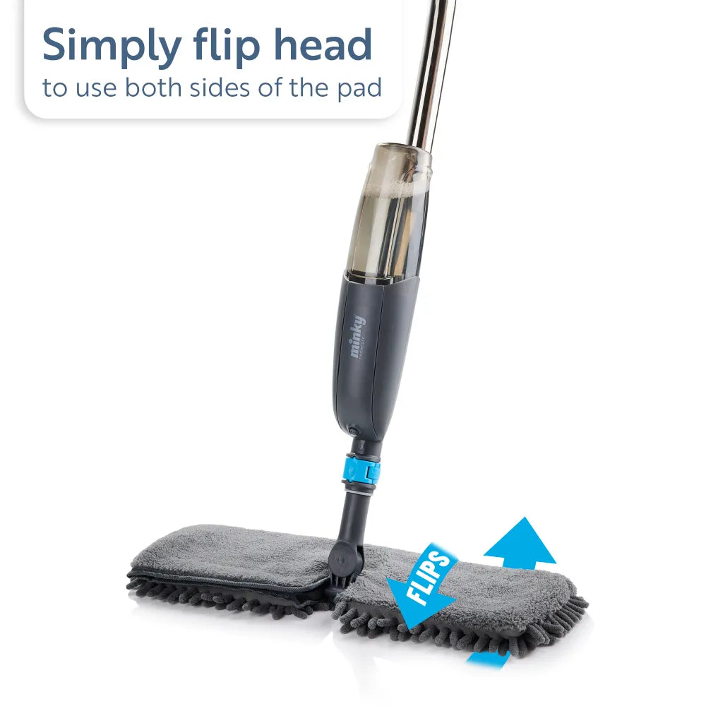 minky-flexi-spray-mop-ersatzbezug-doppelseitiges-mikrofaser-wischpad image 3