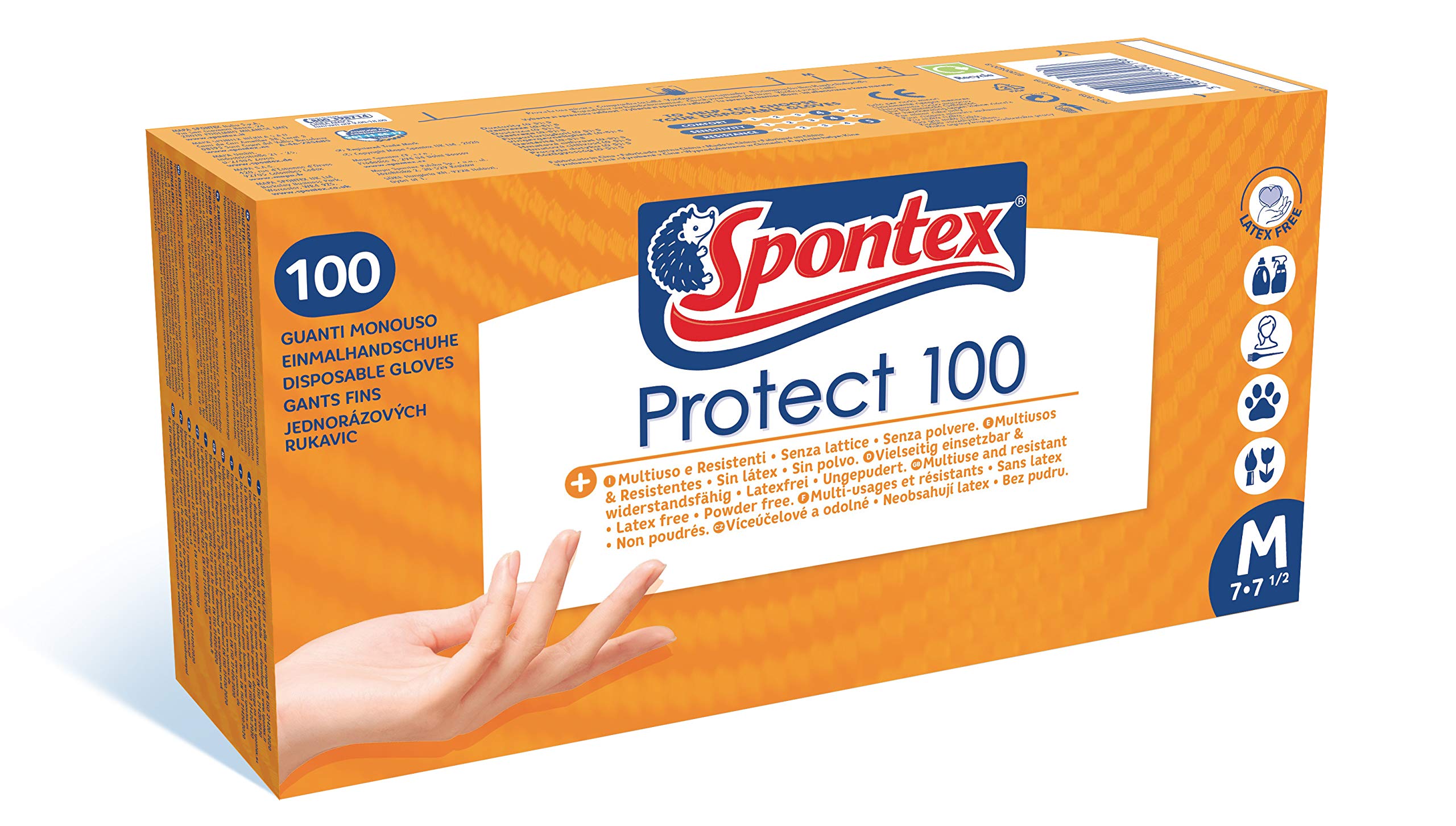 spontex-protect-einmalhandschuhe-vinyl-m-ungepudert-latexfrei-100-st-ck image 4